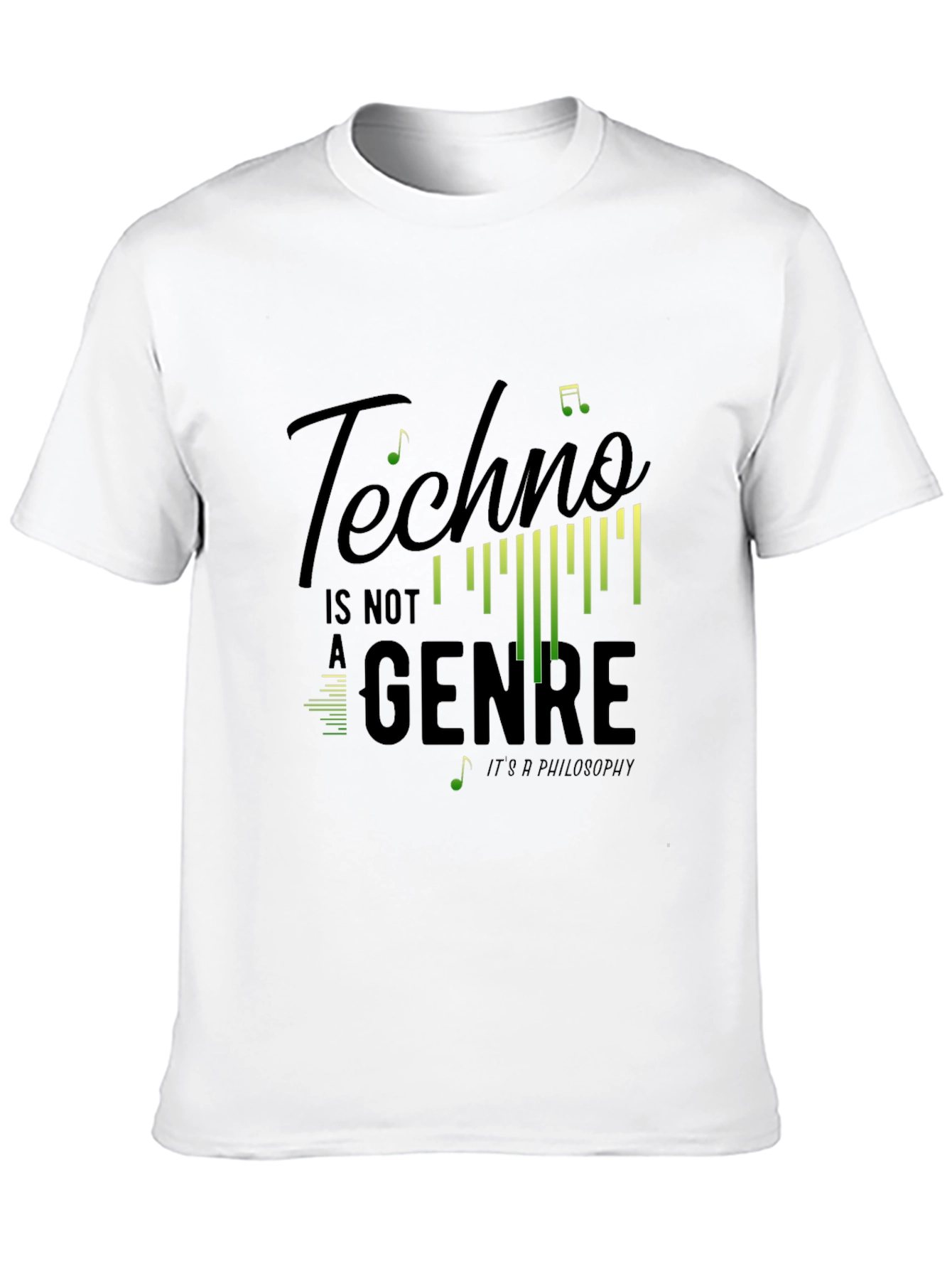 Techno is Not a Genre T-Shirt - Philosophy Tee