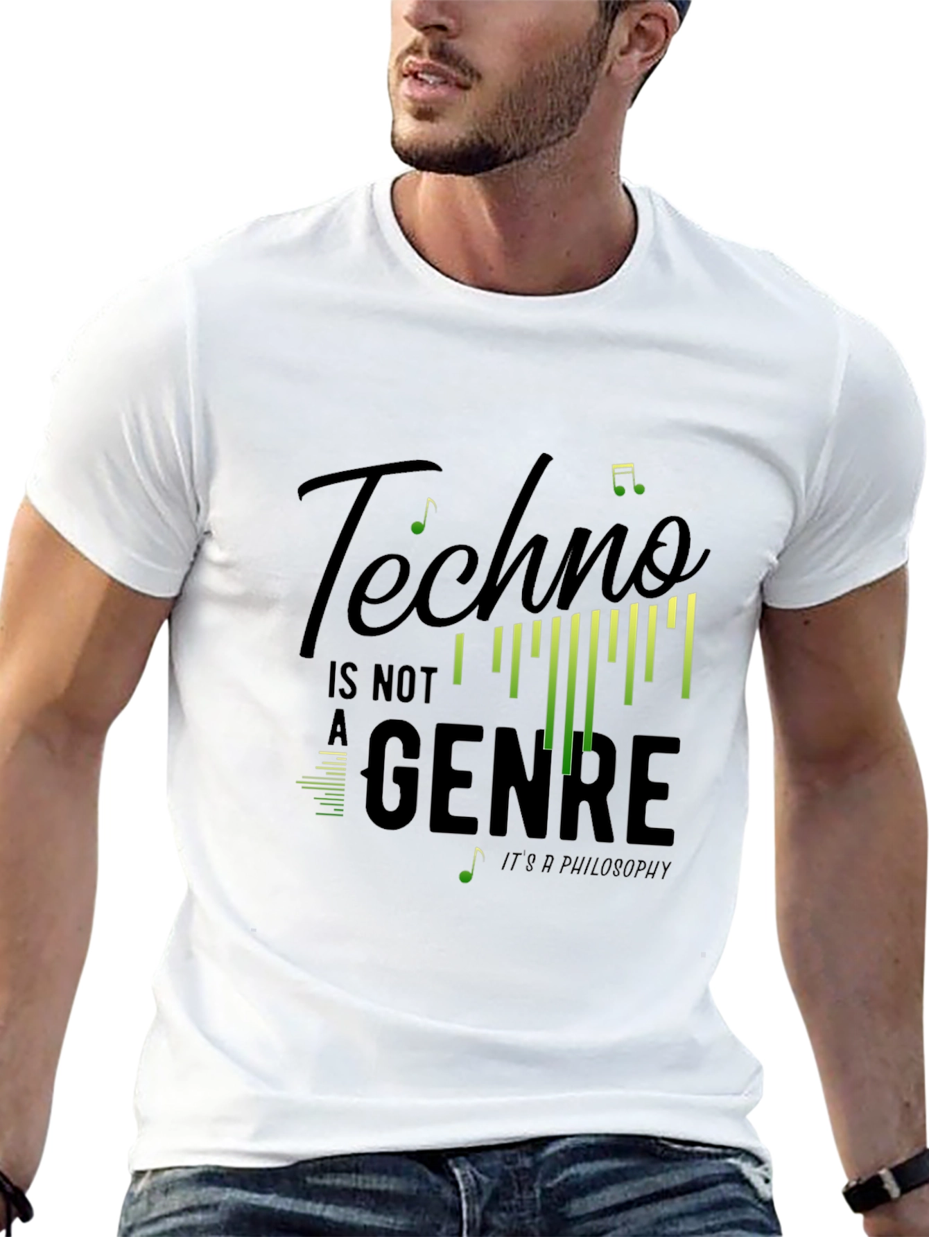 Techno is Not a Genre T-Shirt - Philosophy Tee