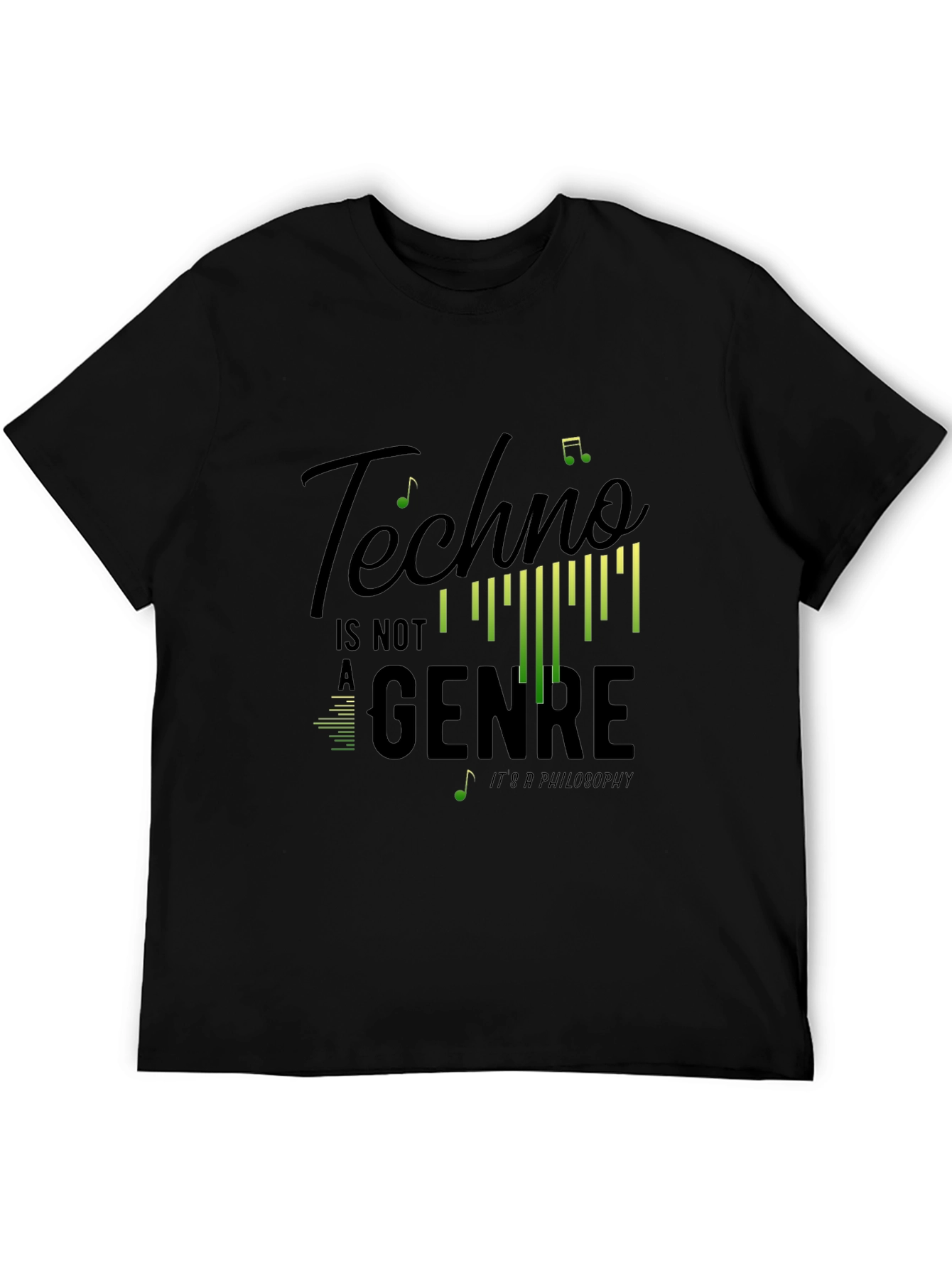 Techno is Not a Genre T-Shirt - Philosophy Tee
