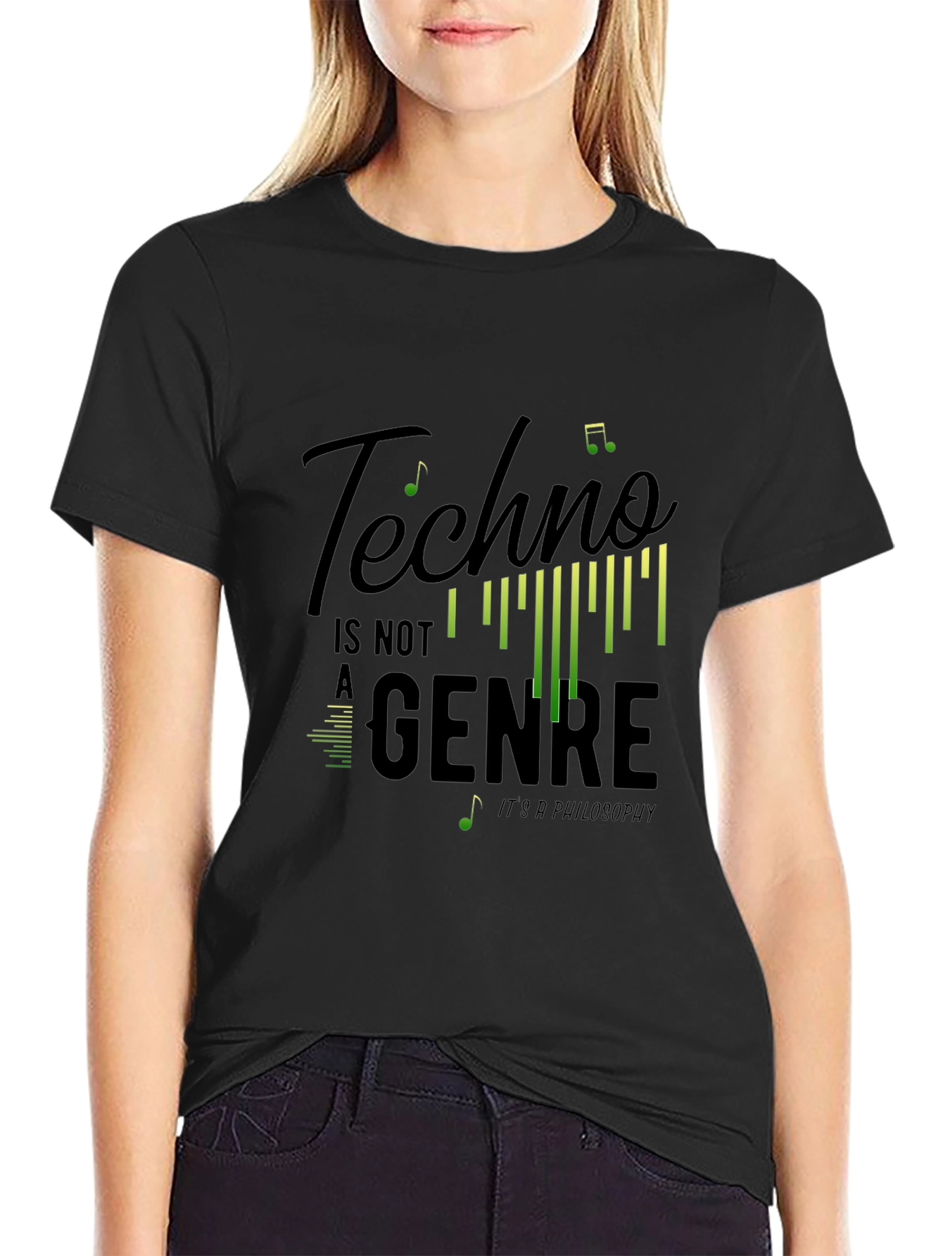 Techno is Not a Genre T-Shirt - Philosophy Tee
