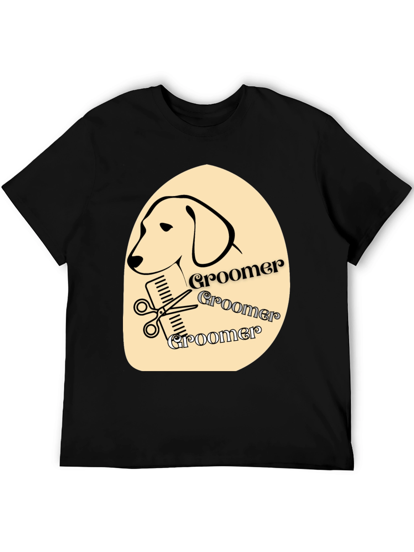 Dog Groomer T-Shirt - Stylish Pet Care Apparel