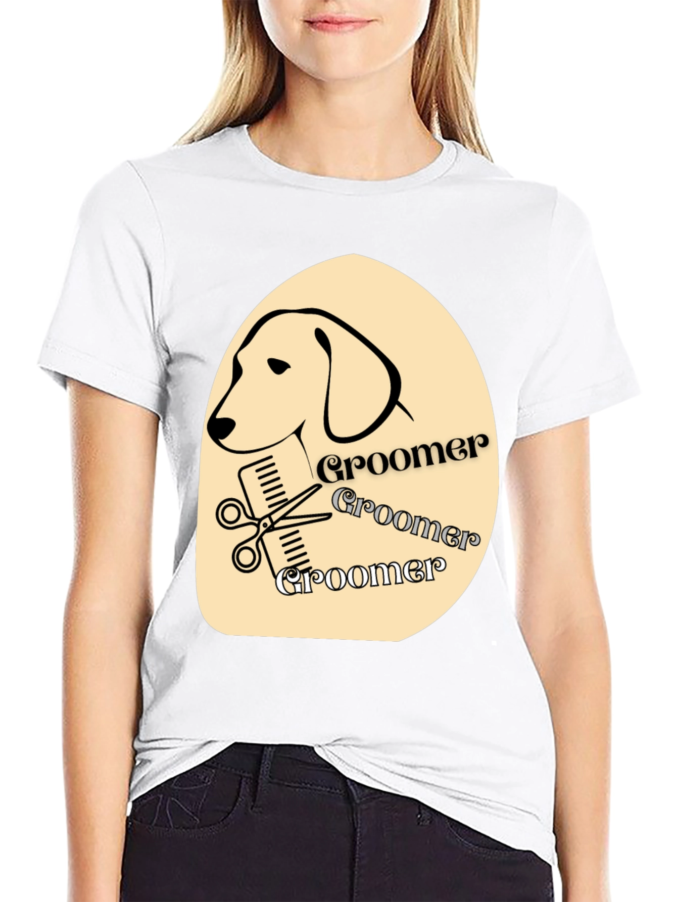Dog Groomer T-Shirt - Stylish Pet Care Apparel