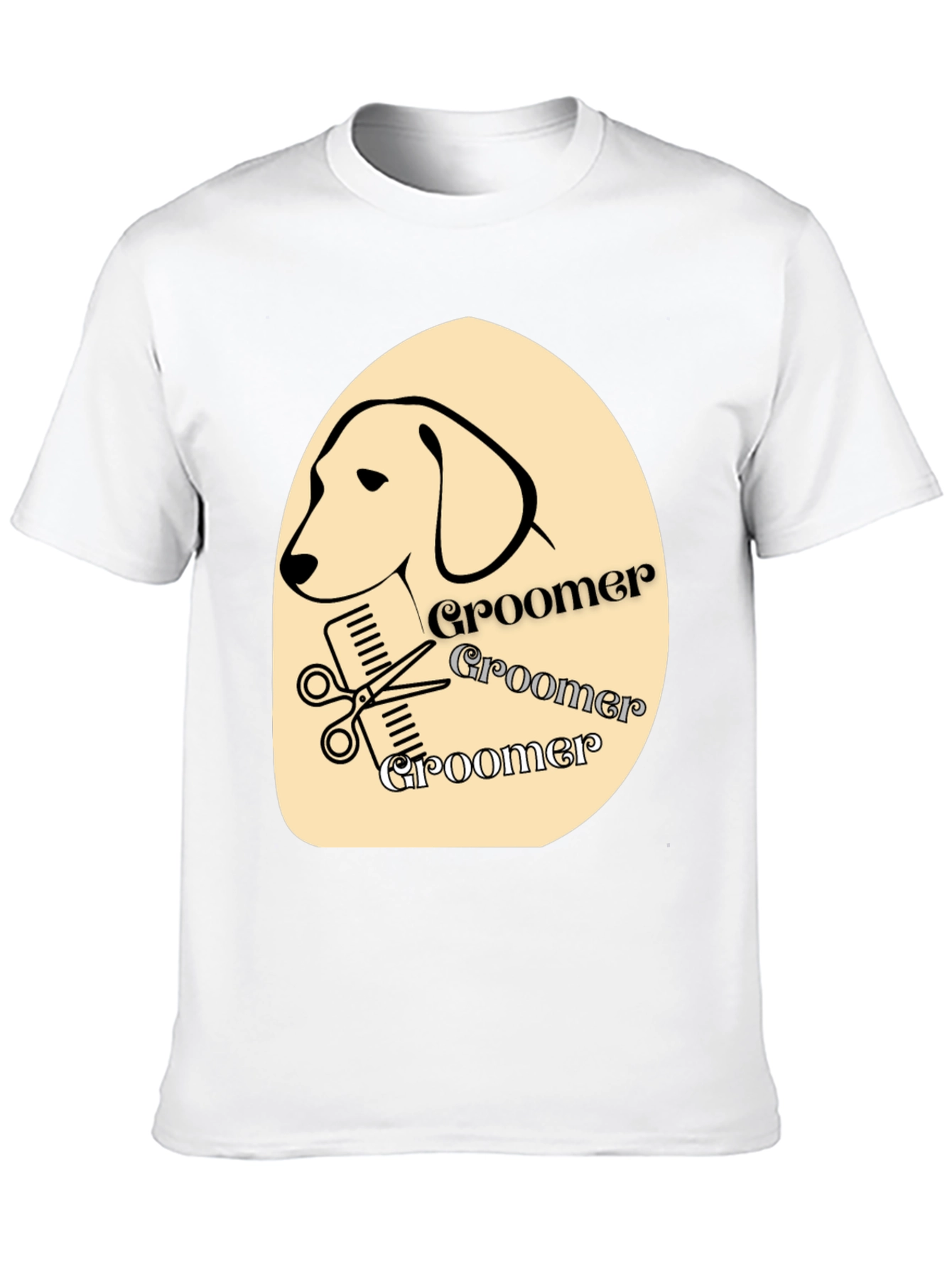 Dog Groomer T-Shirt - Stylish Pet Care Apparel