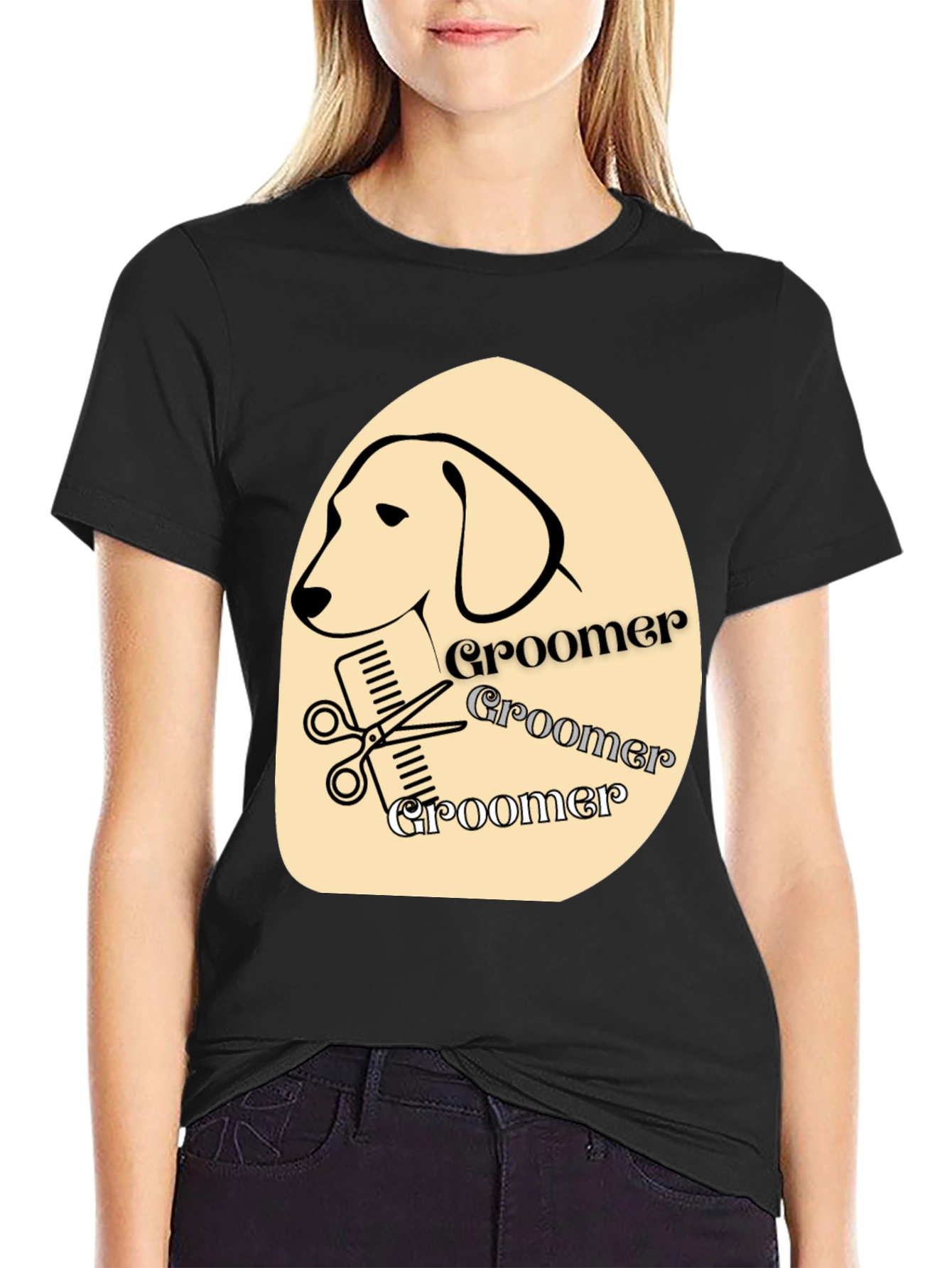 Dog Groomer T-Shirt - Stylish Pet Care Apparel
