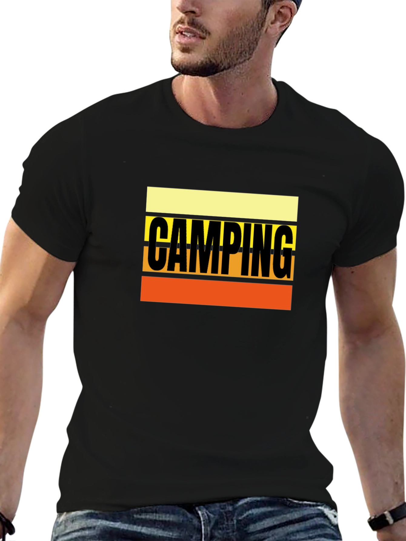 Camping Graphic T-Shirt Outdoor Adventure Tee