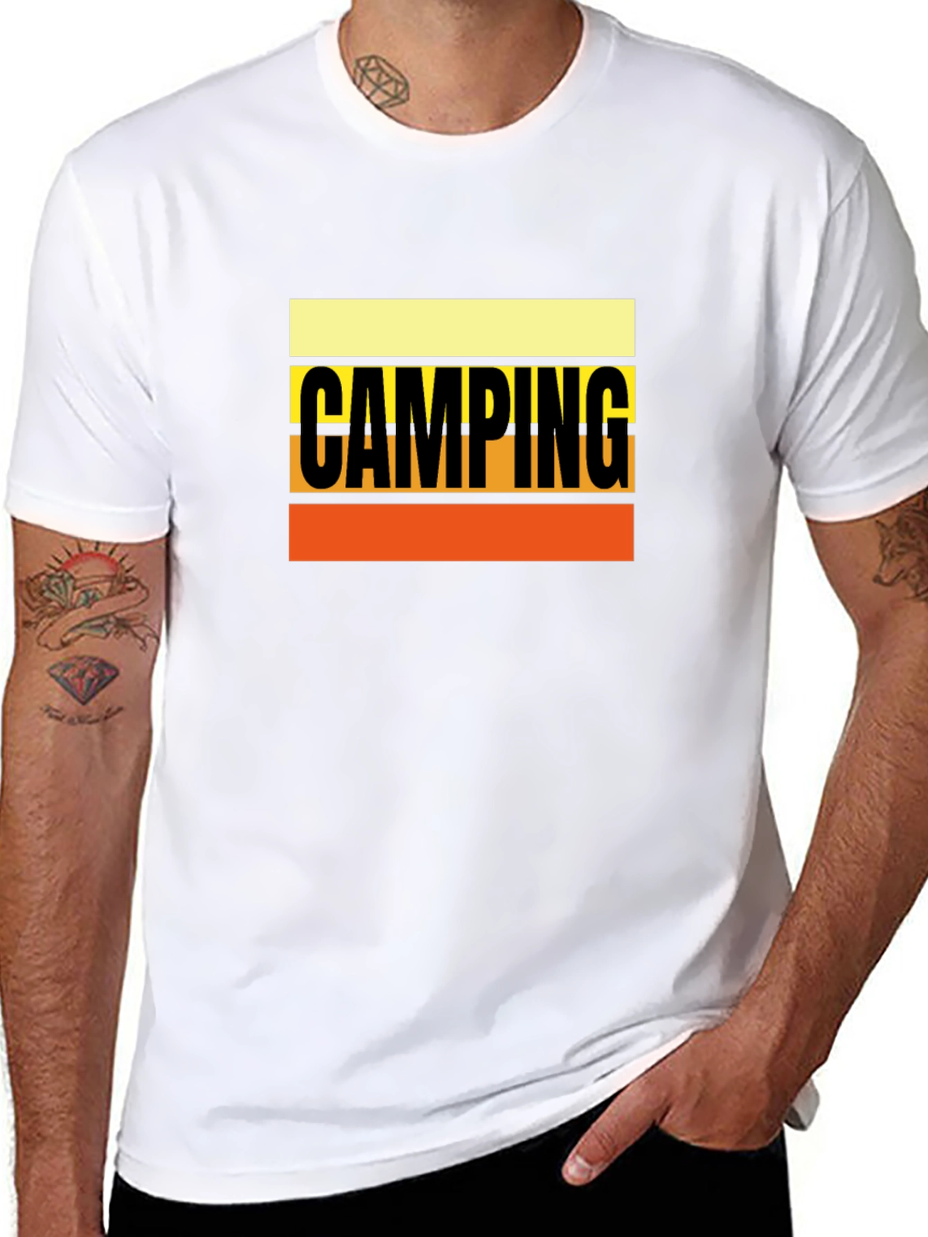 Camping Graphic T-Shirt Outdoor Adventure Tee