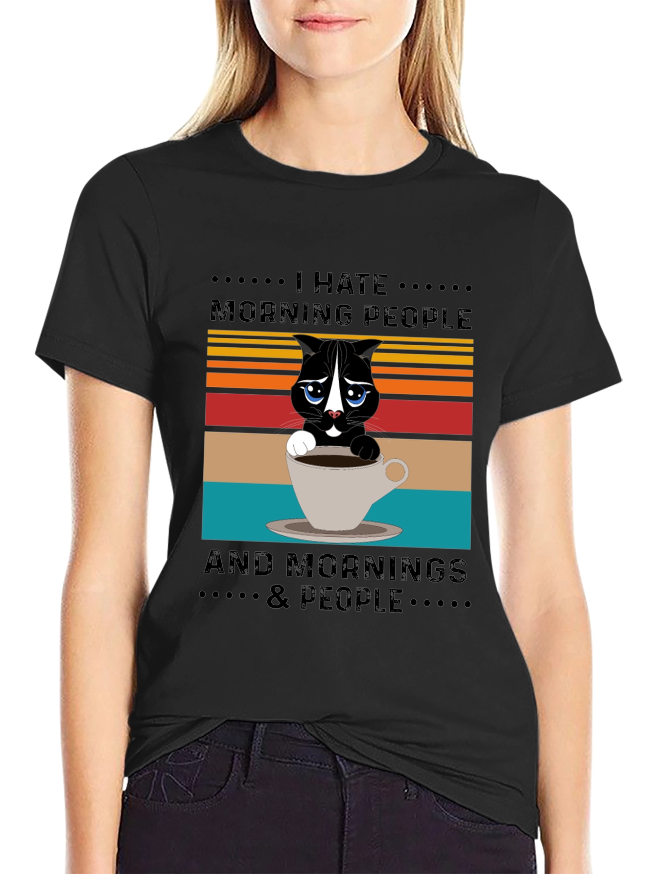 I Hate Morning People T-Shirt