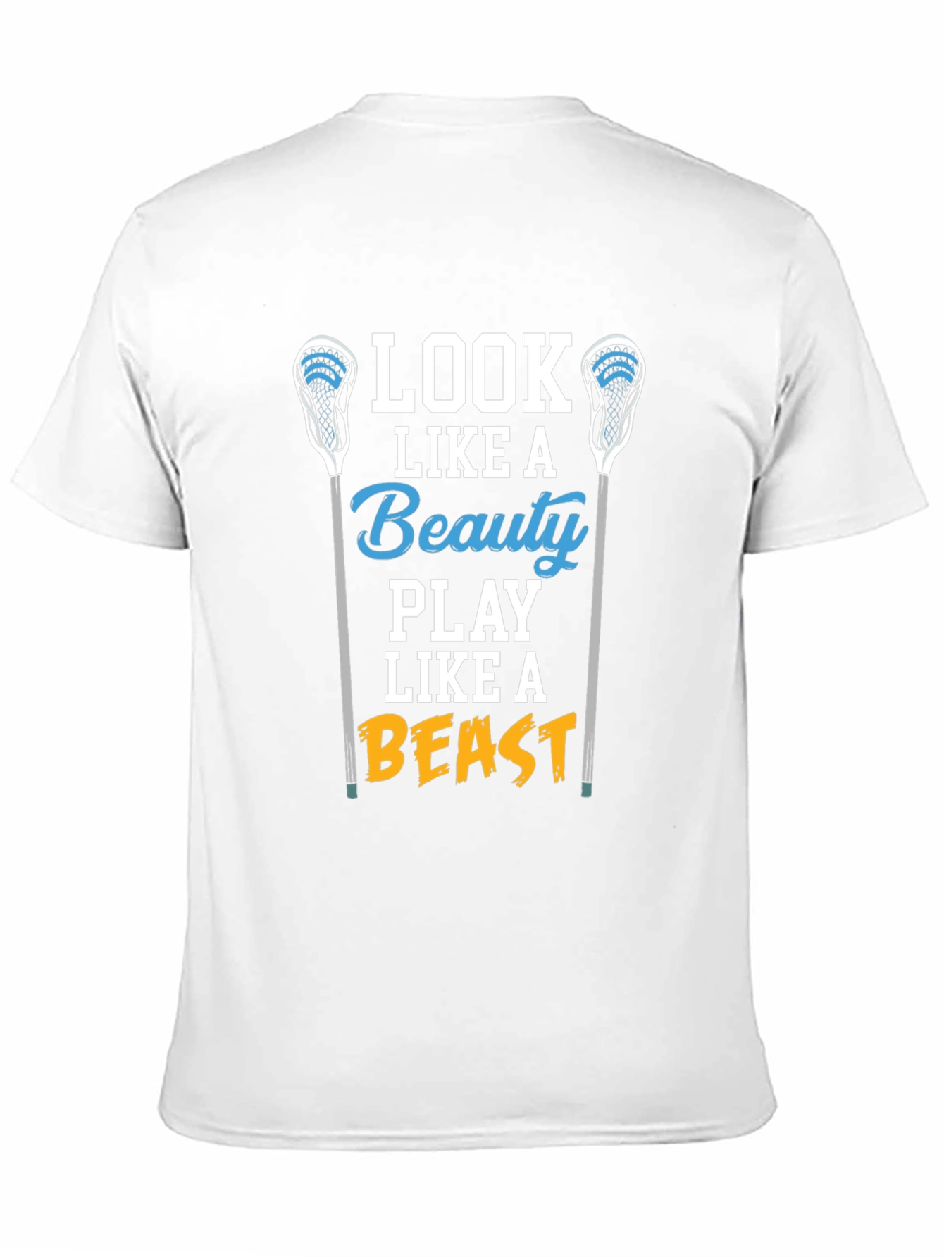 Lacrosse Beauty Beast Graphic Tee