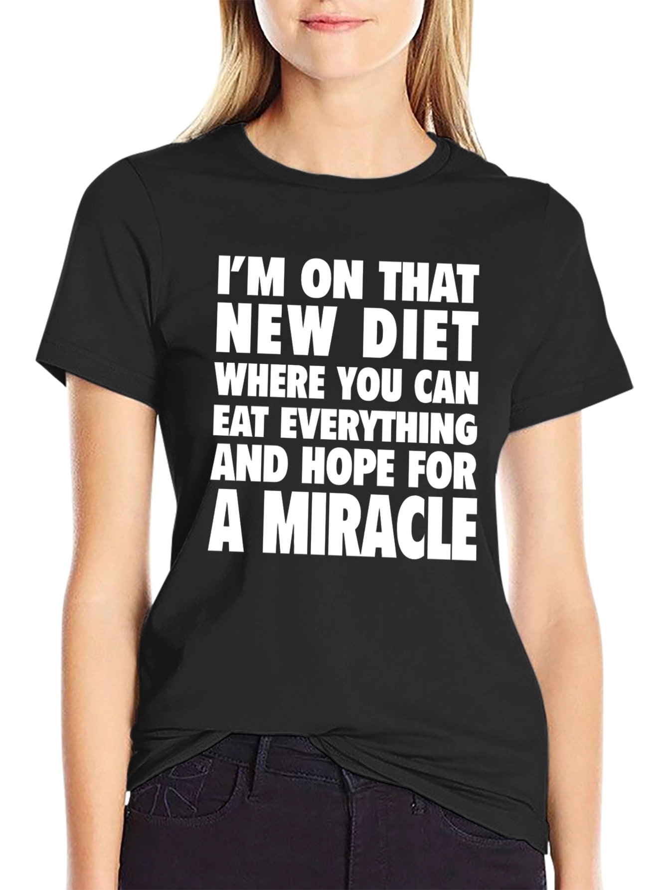 Funny Diet T-Shirt - Miracle Diet