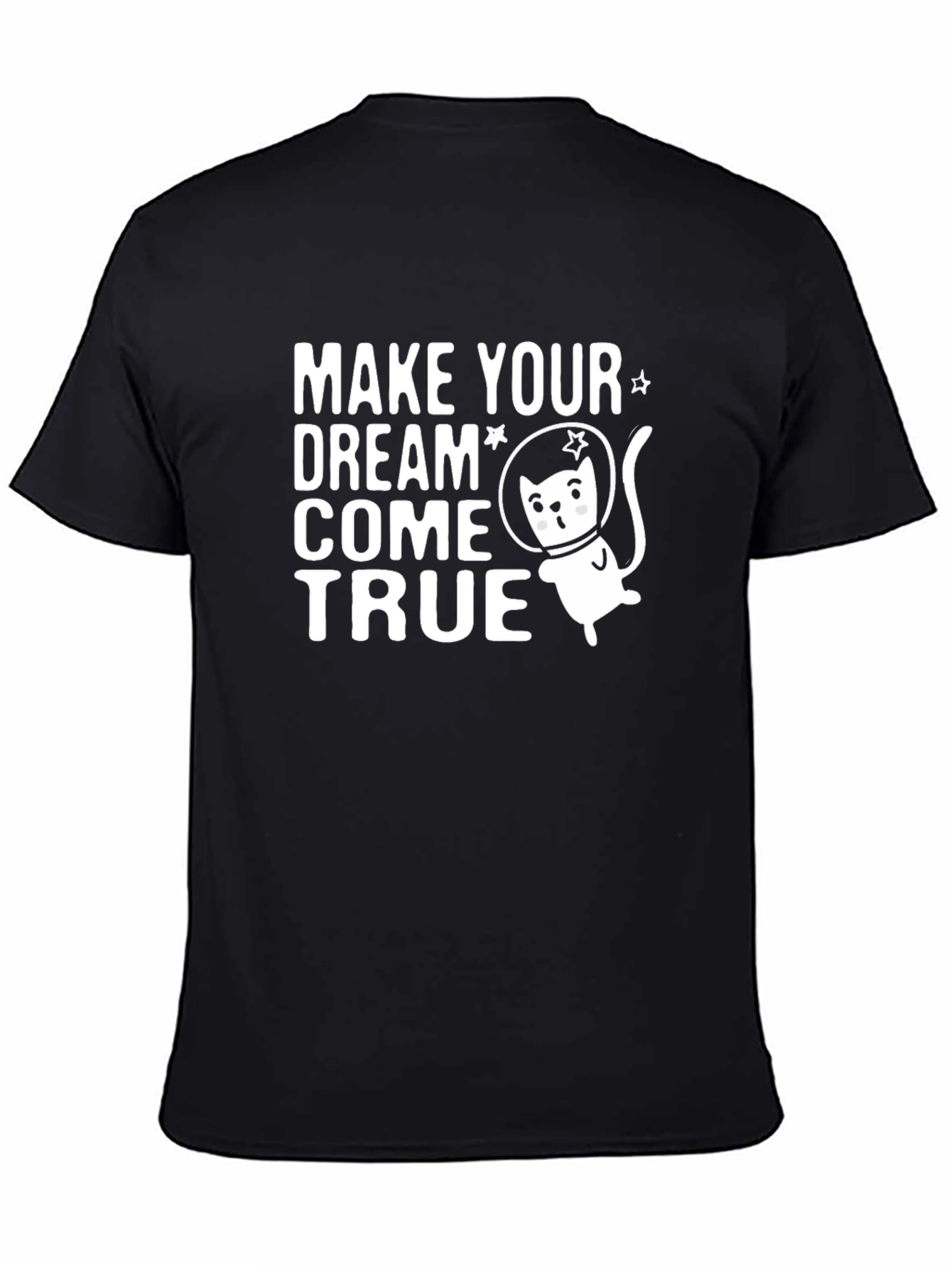 Dream Come True Cat Astronaut T-Shirt