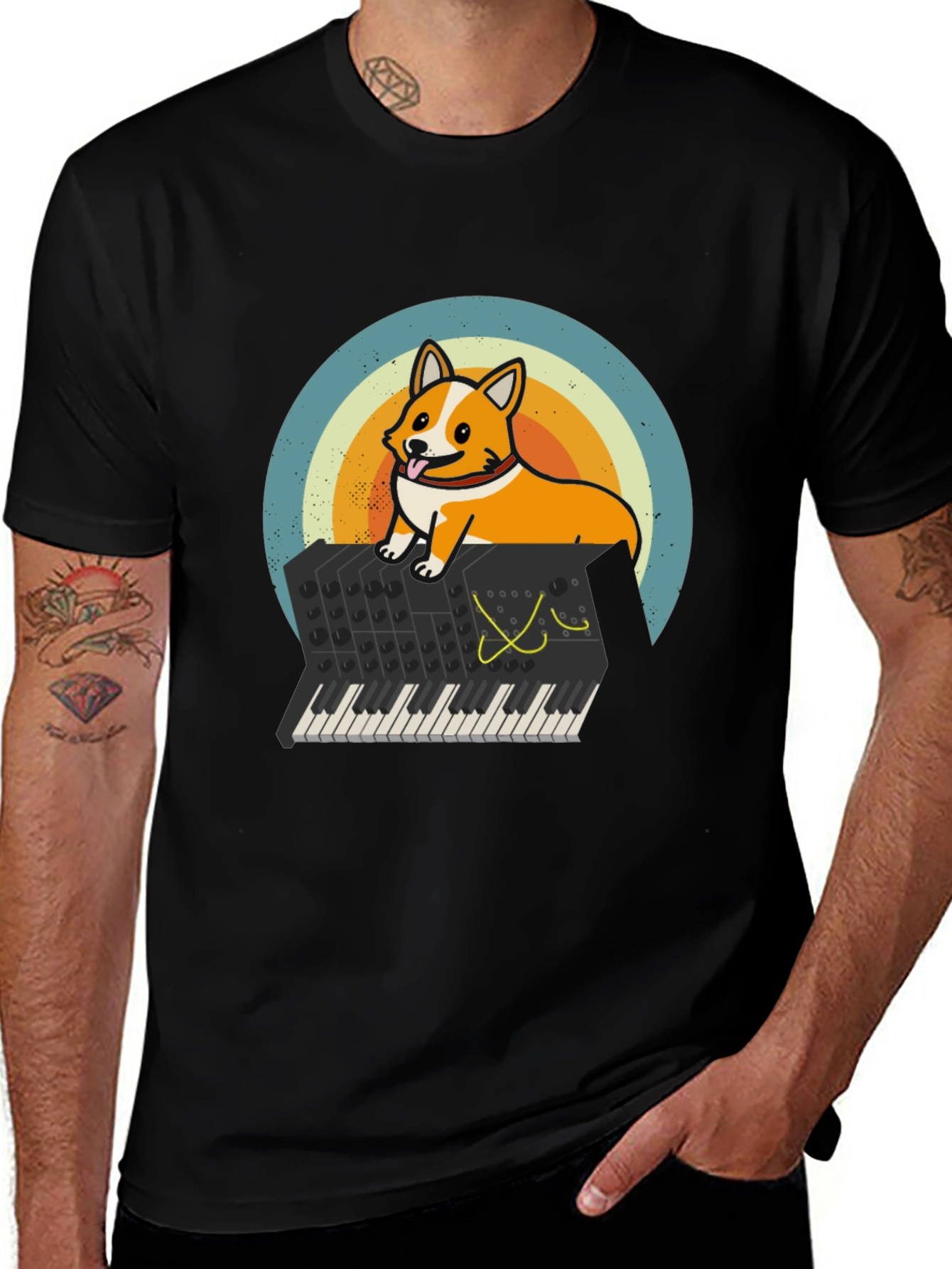 Corgi Synth T-Shirt