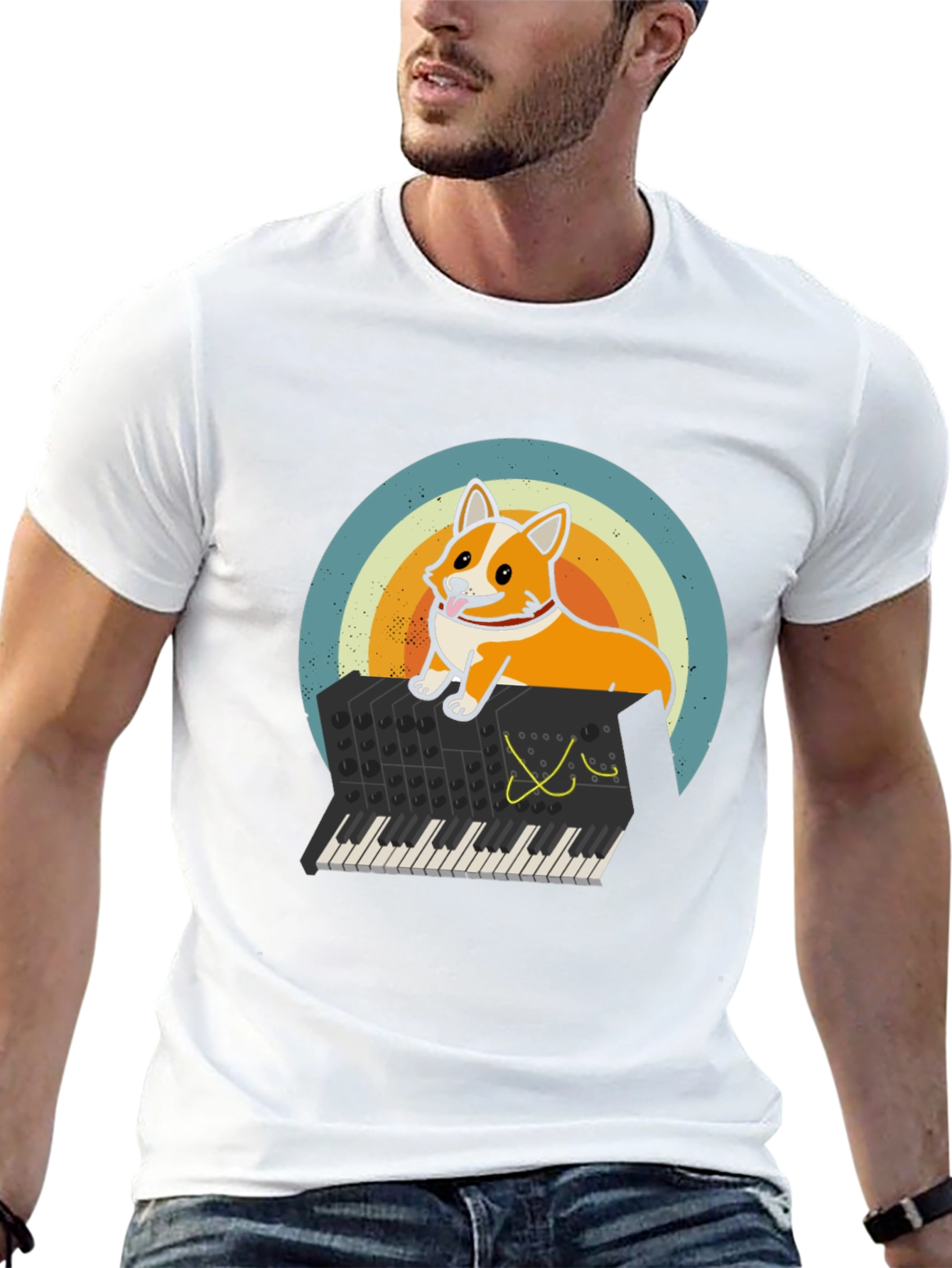 Corgi Synth T-Shirt