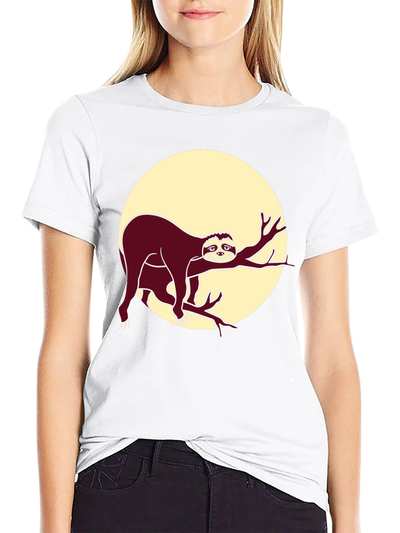 Sloth Graphic Tee - Lazy Days T-Shirt