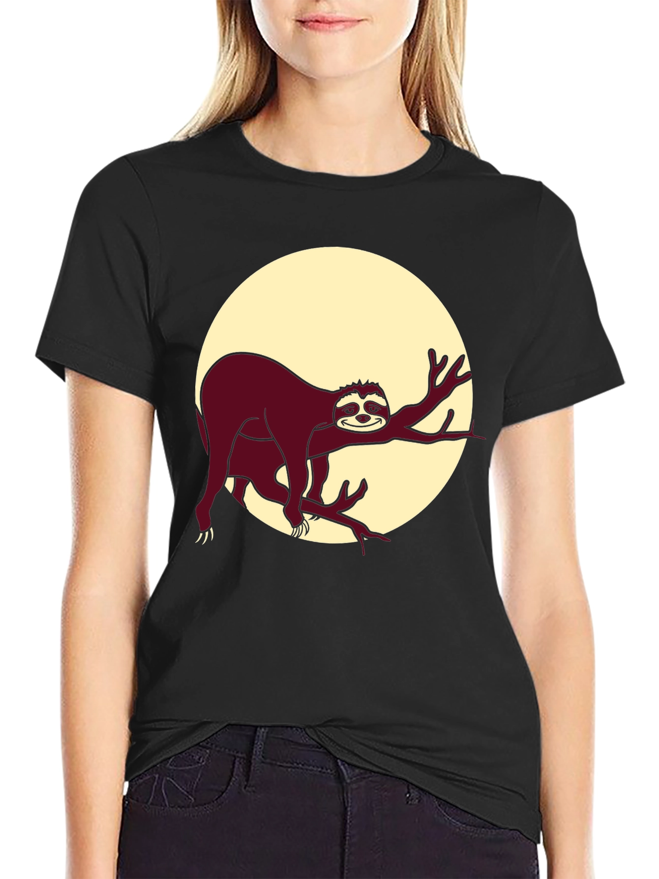 Sloth Graphic Tee - Lazy Days T-Shirt