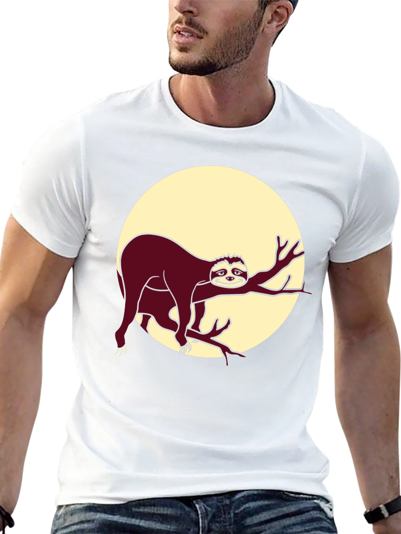 Sloth Graphic Tee - Lazy Days T-Shirt