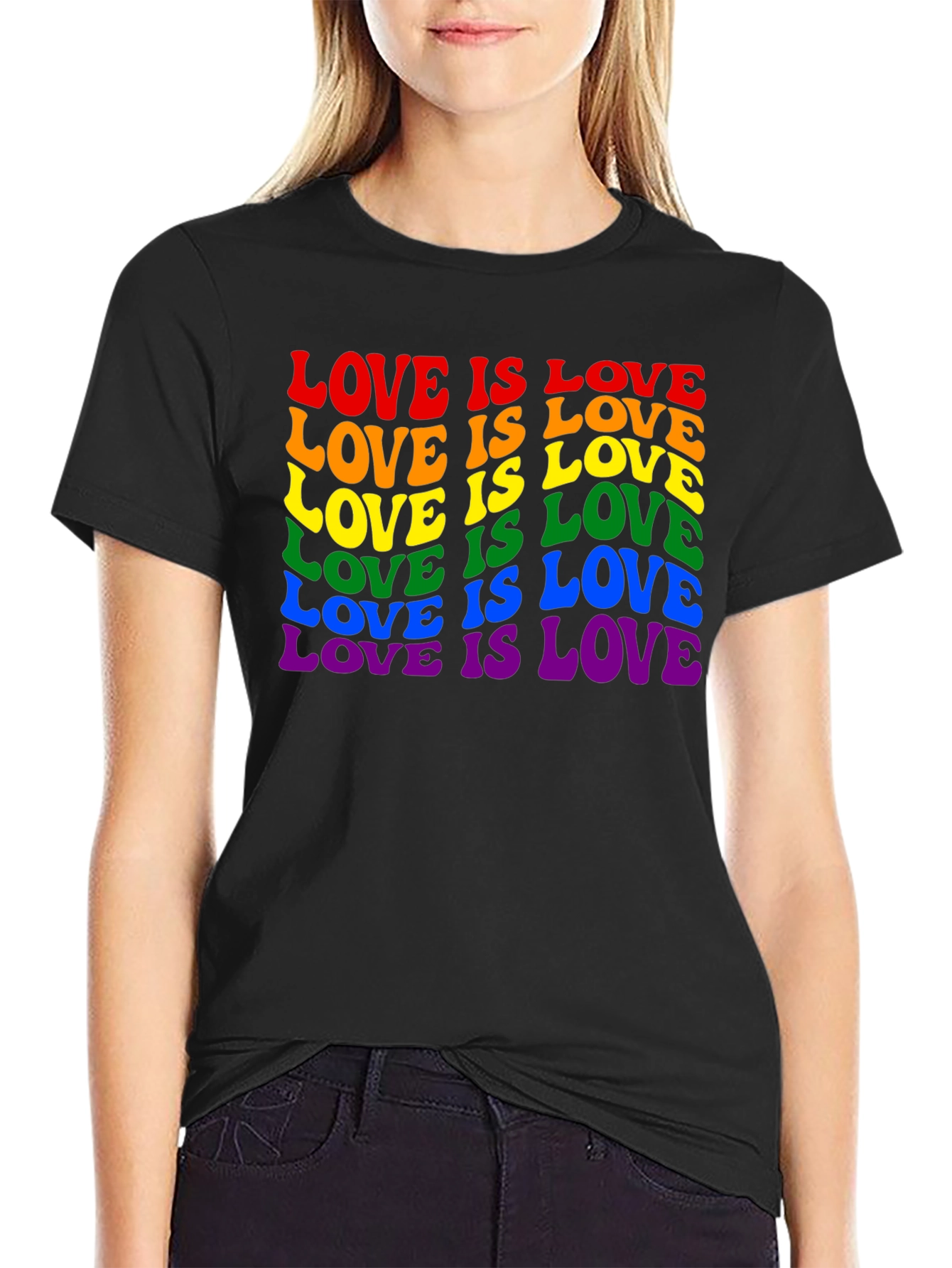 Love is Love Rainbow Pride T-Shirt