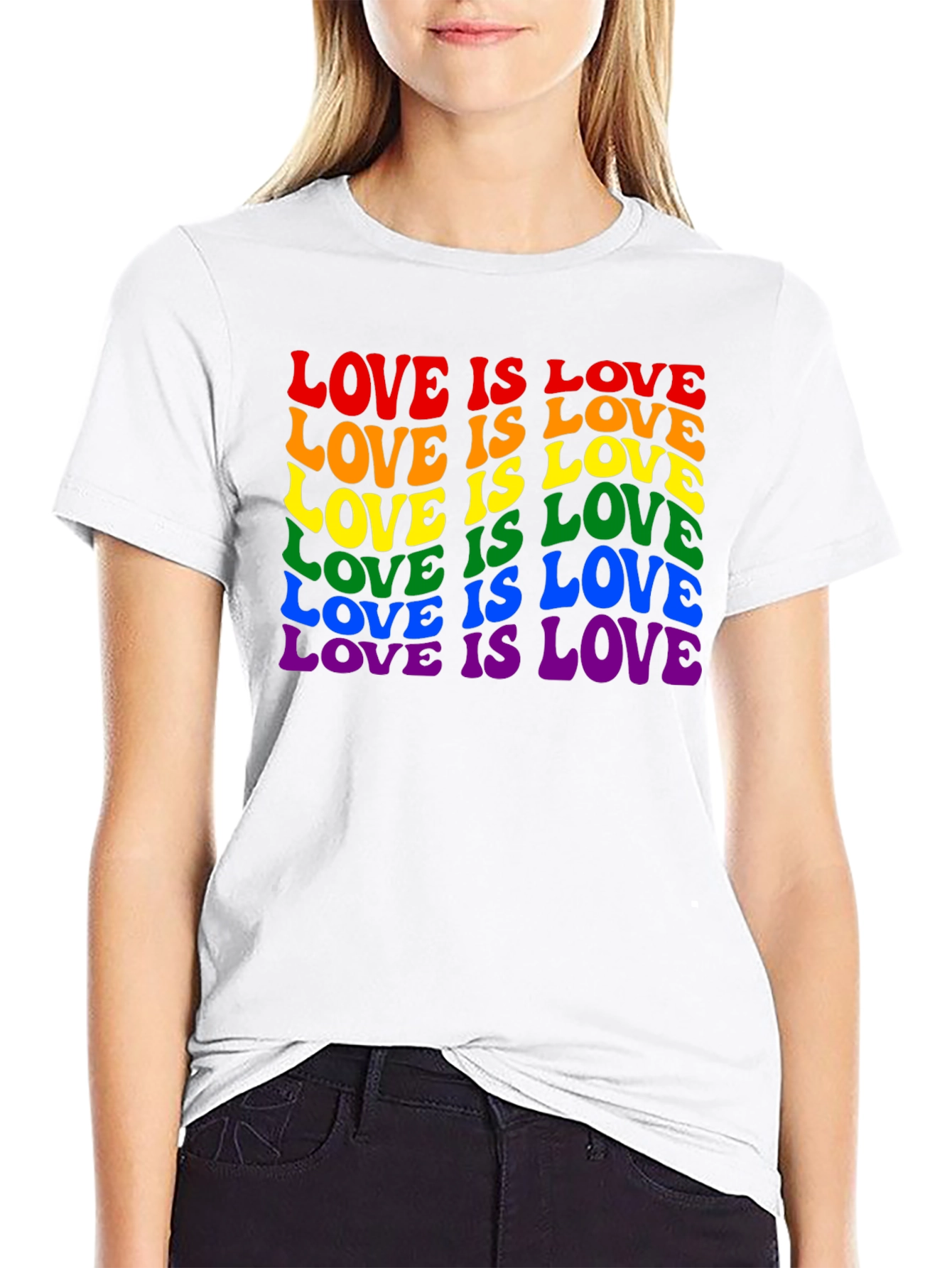 Love is Love Rainbow Pride T-Shirt