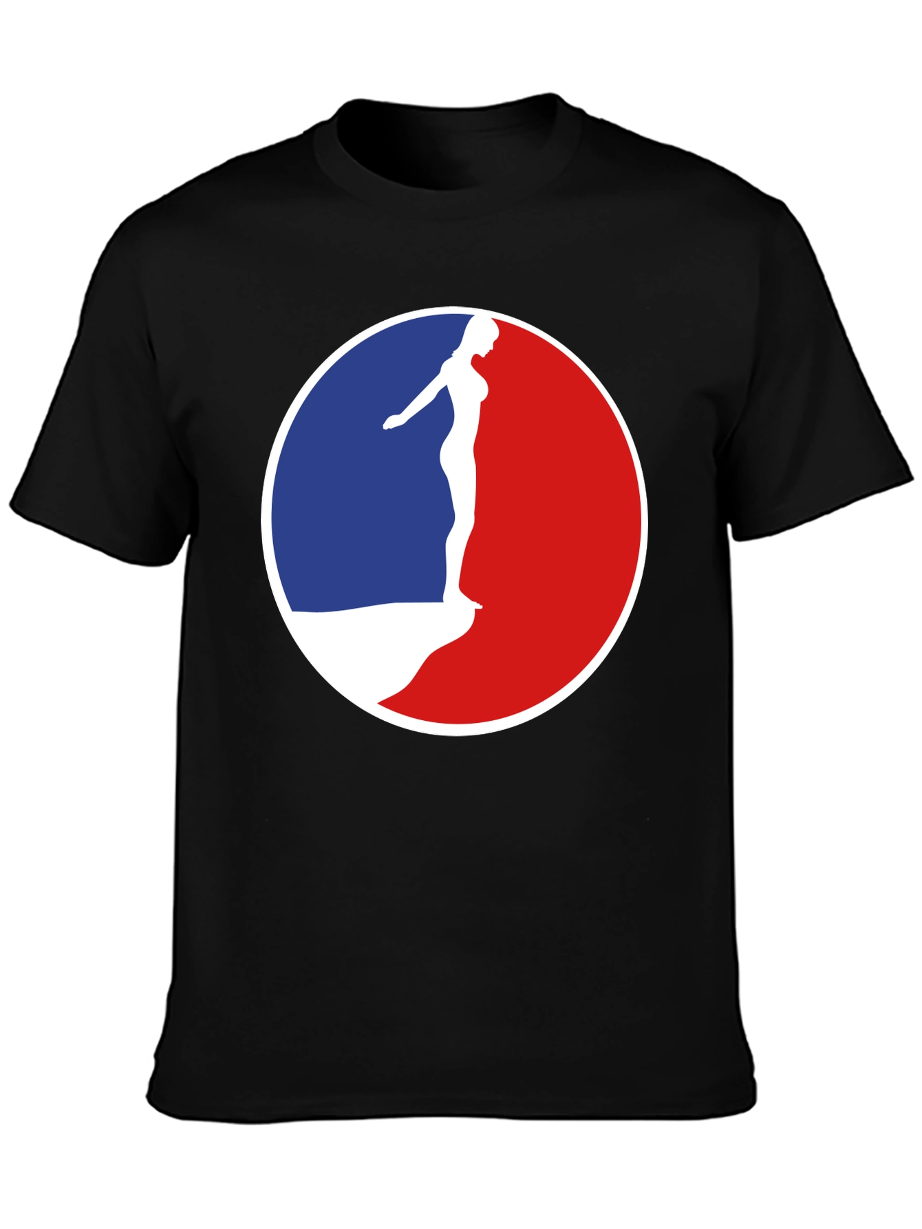 Retro Dive Black T-Shirt