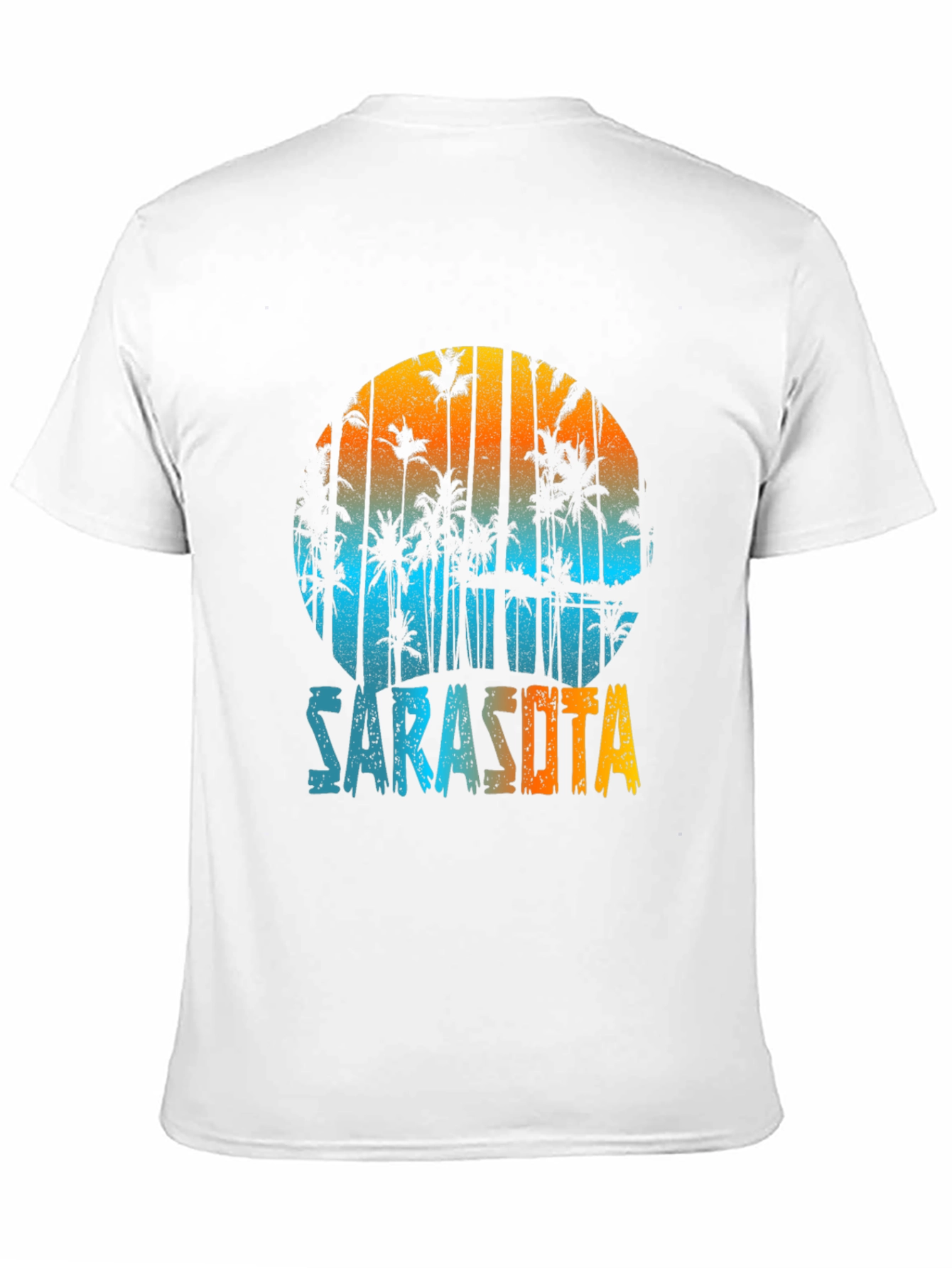 Sarasota Palm Sunset Graphic Tee