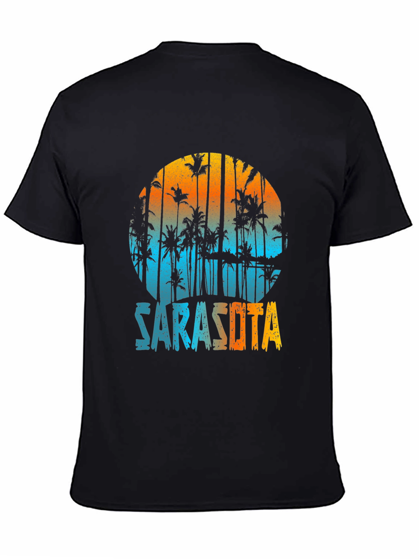 Sarasota Palm Sunset Graphic Tee