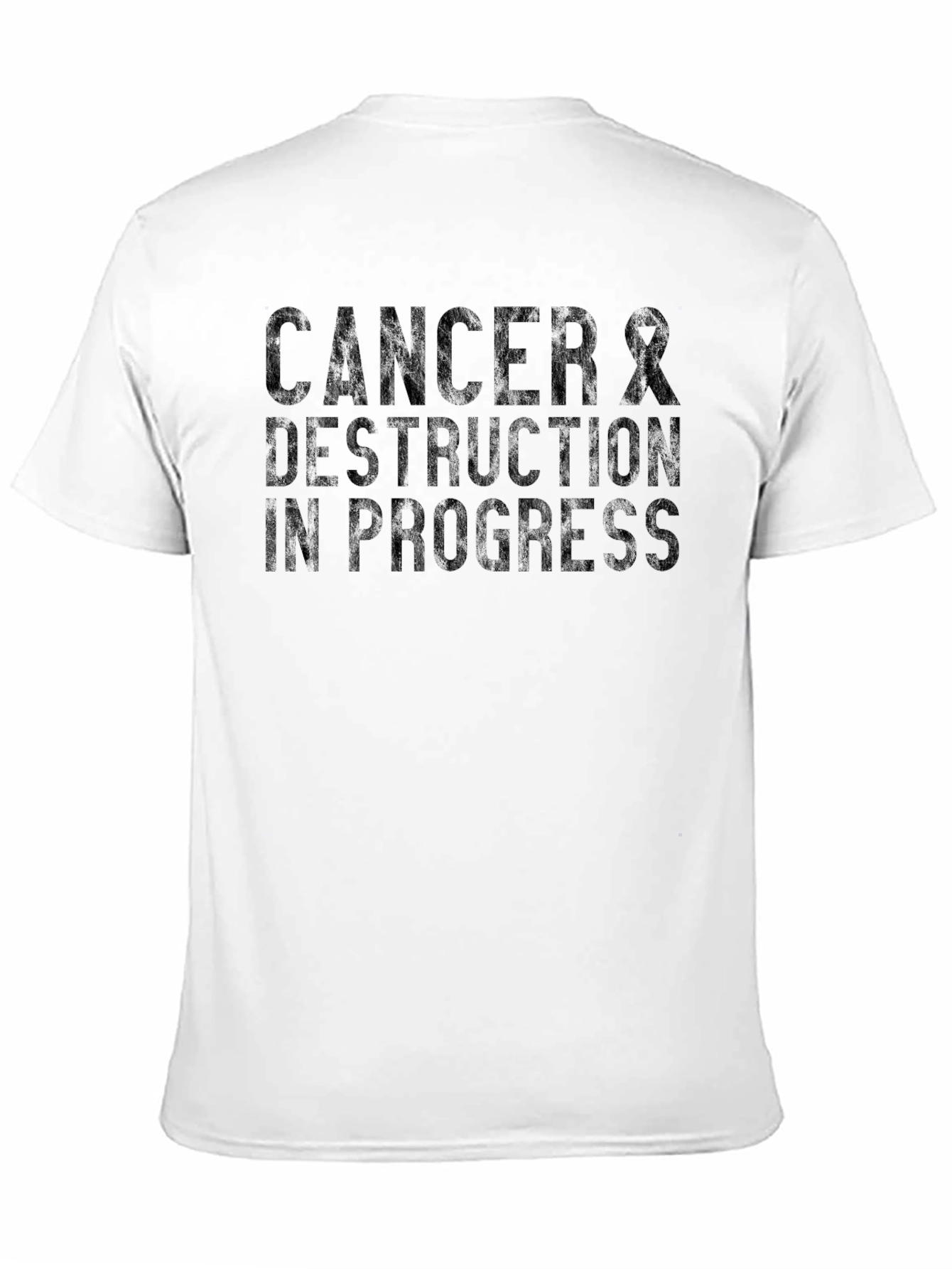 Cancer and Destruction In Progress Graphic Tee
