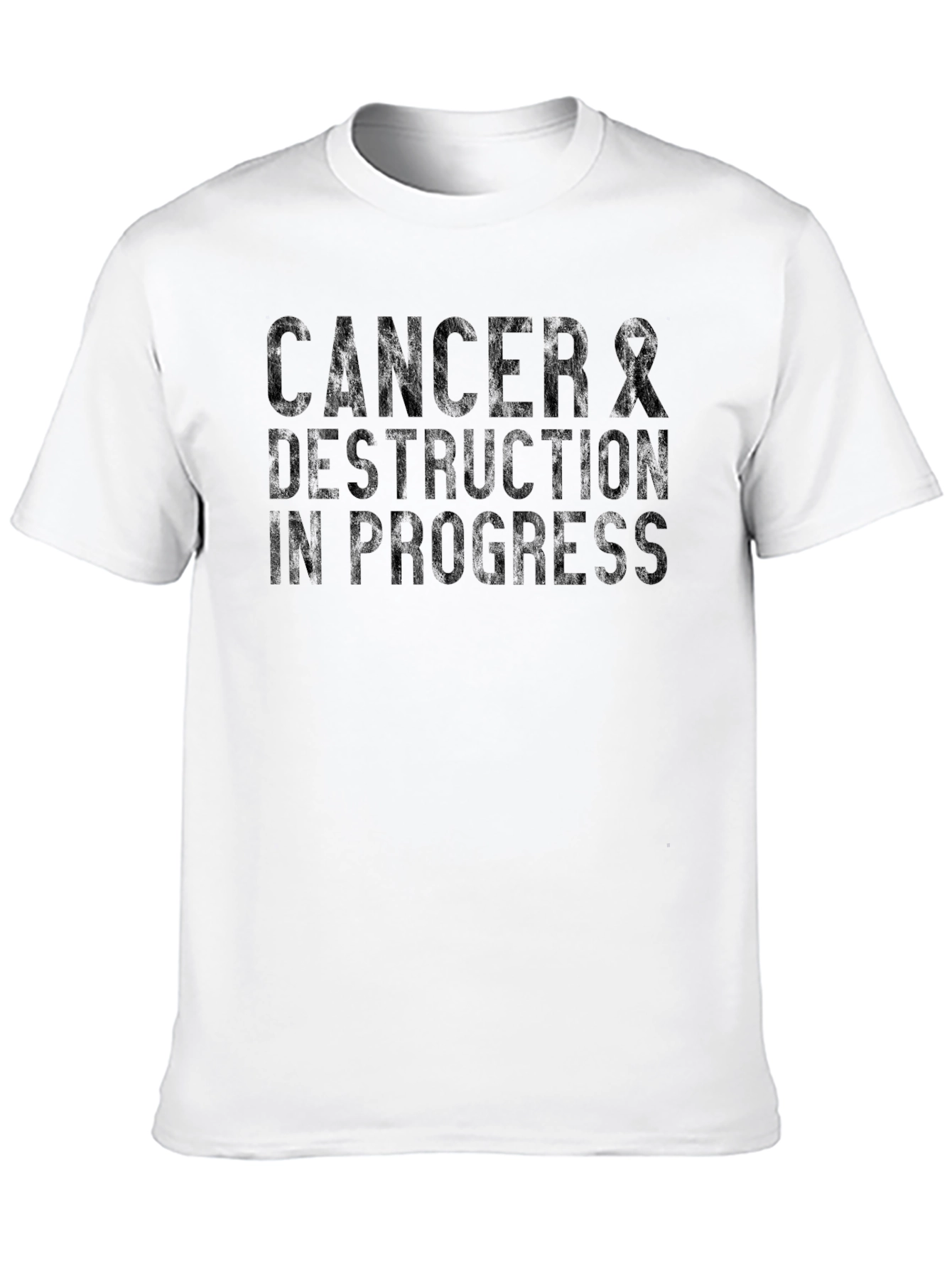 Cancer and Destruction In Progress Graphic Tee