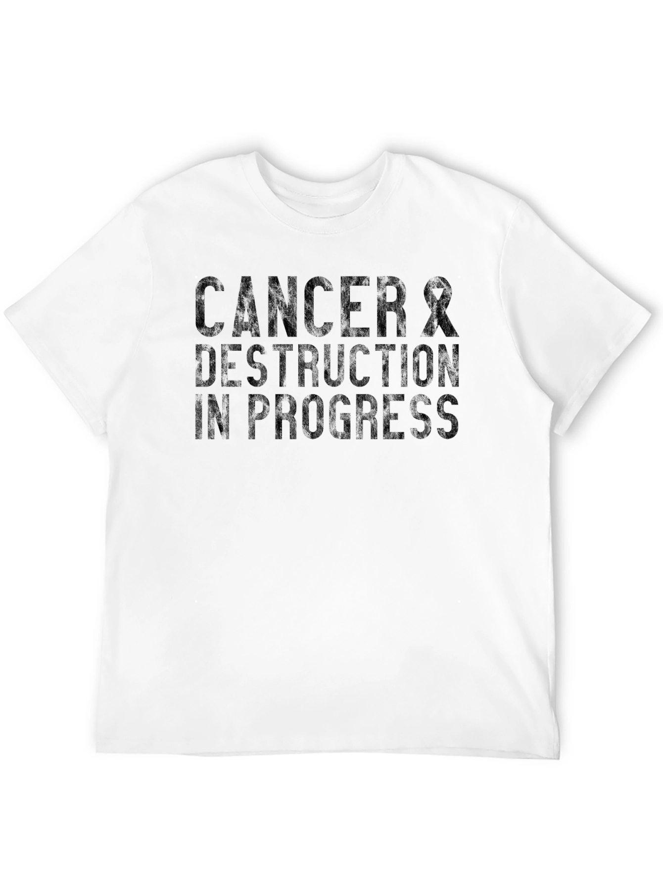 Cancer and Destruction In Progress Graphic Tee