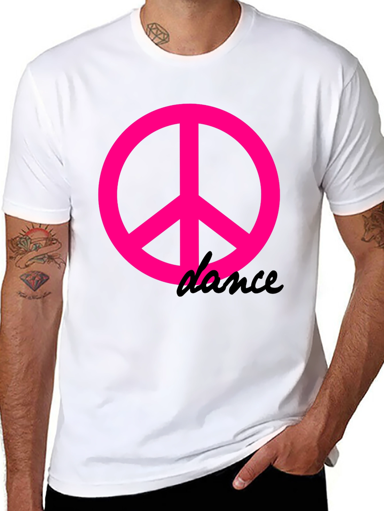 Peace & Dance Black T-Shirt