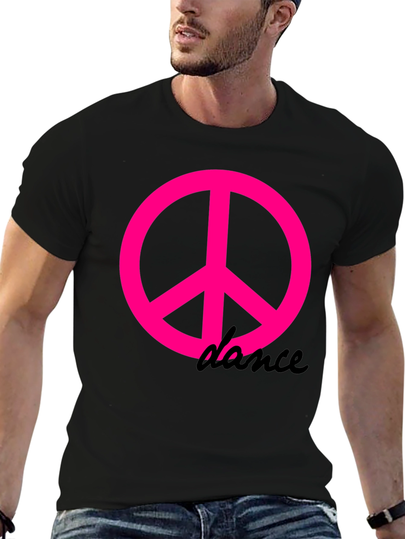 Peace & Dance Black T-Shirt