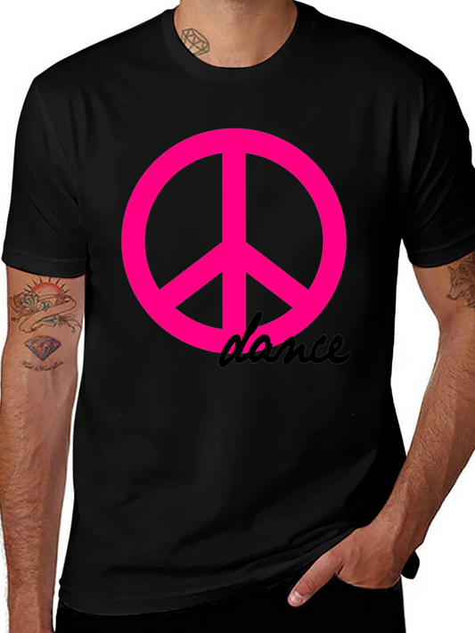 Peace & Dance Black T-Shirt