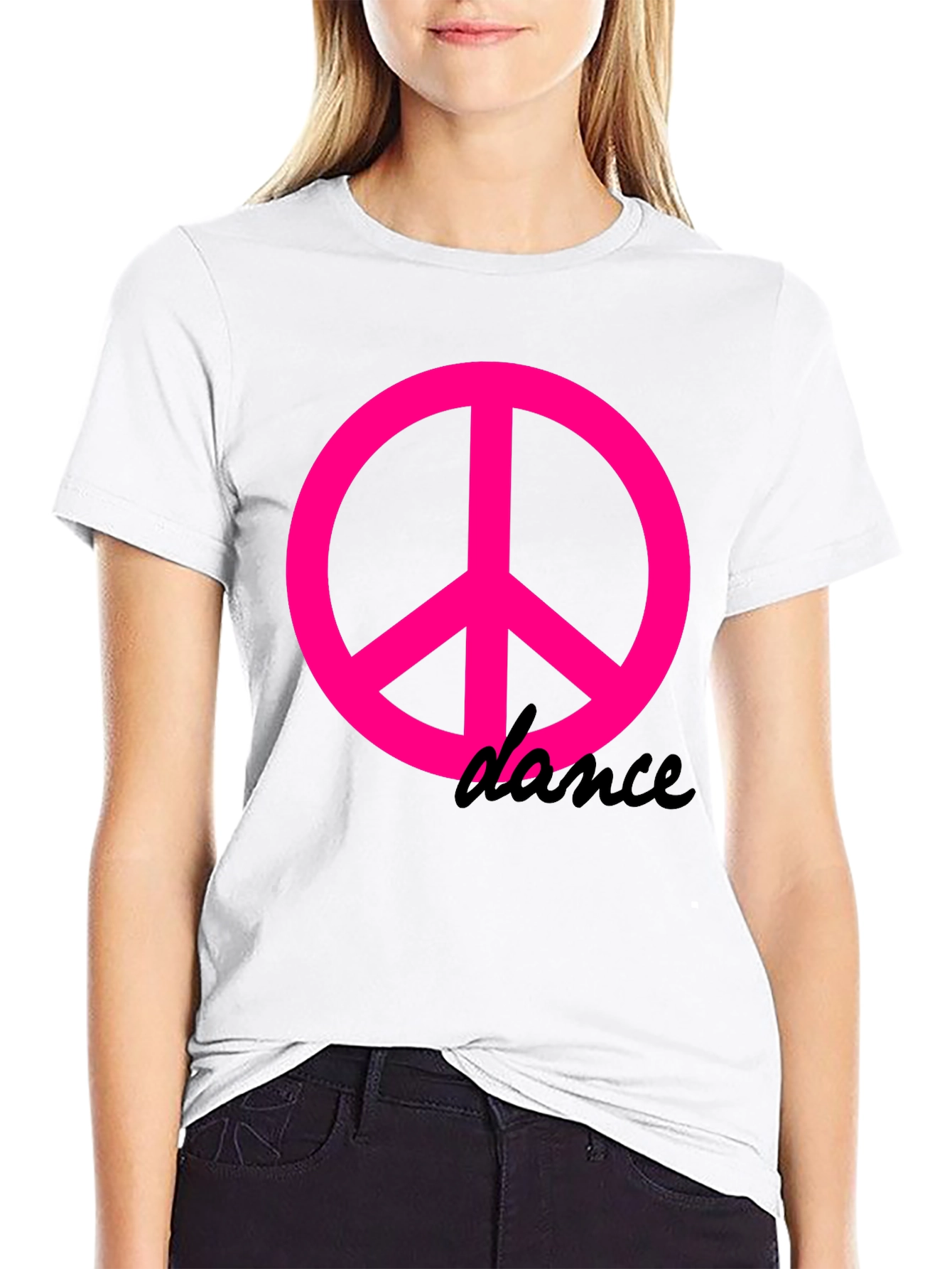 Peace & Dance Black T-Shirt
