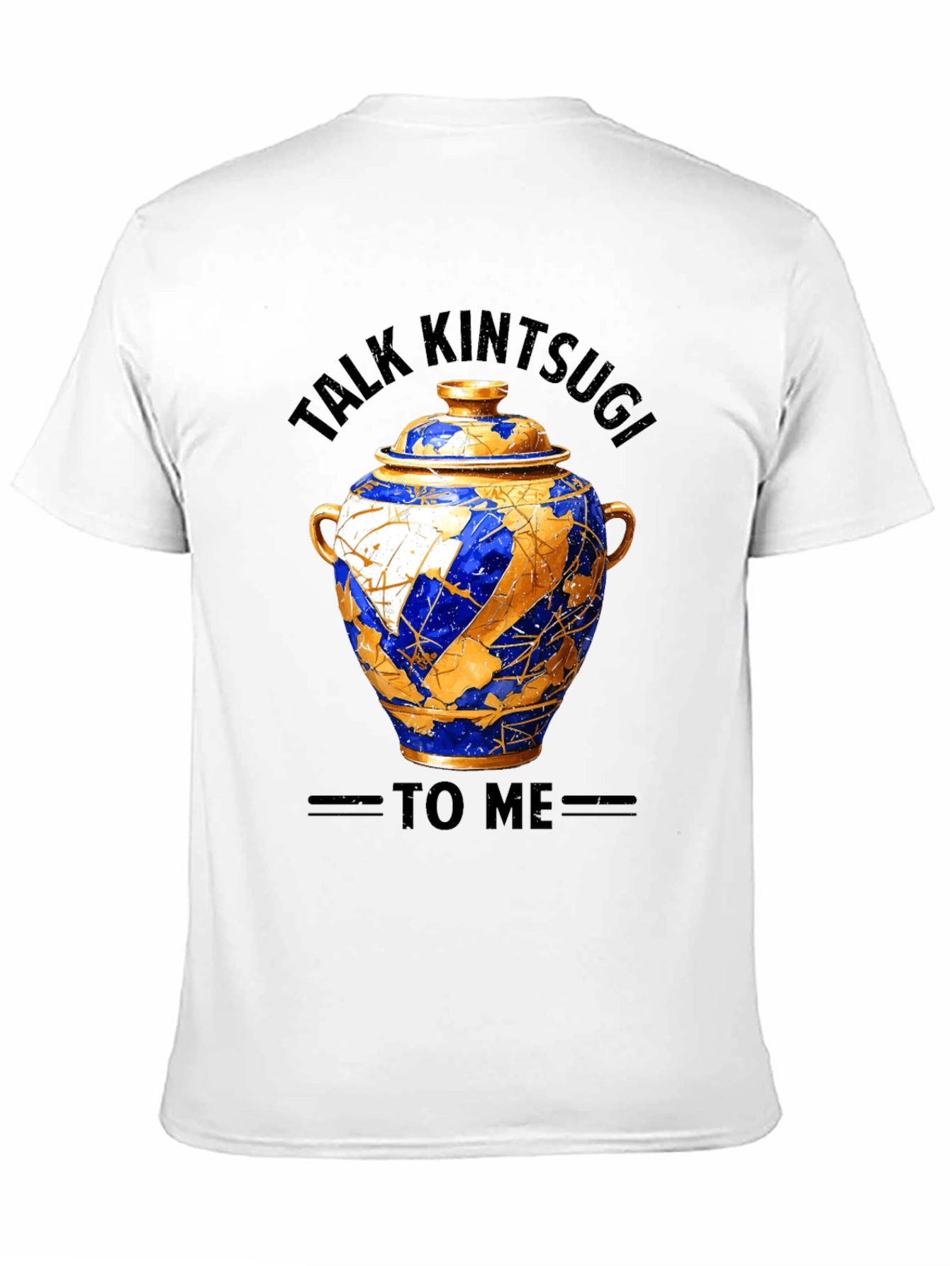 Kintsugi Art Graphic Tee - Unique Design
