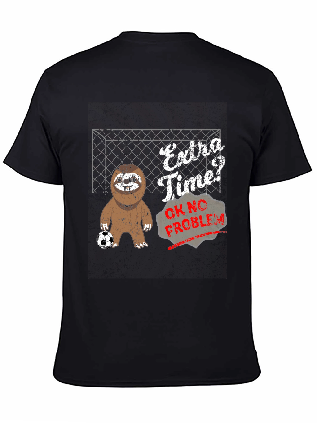 Extra Time? Sloth Soccer Graphic Tee