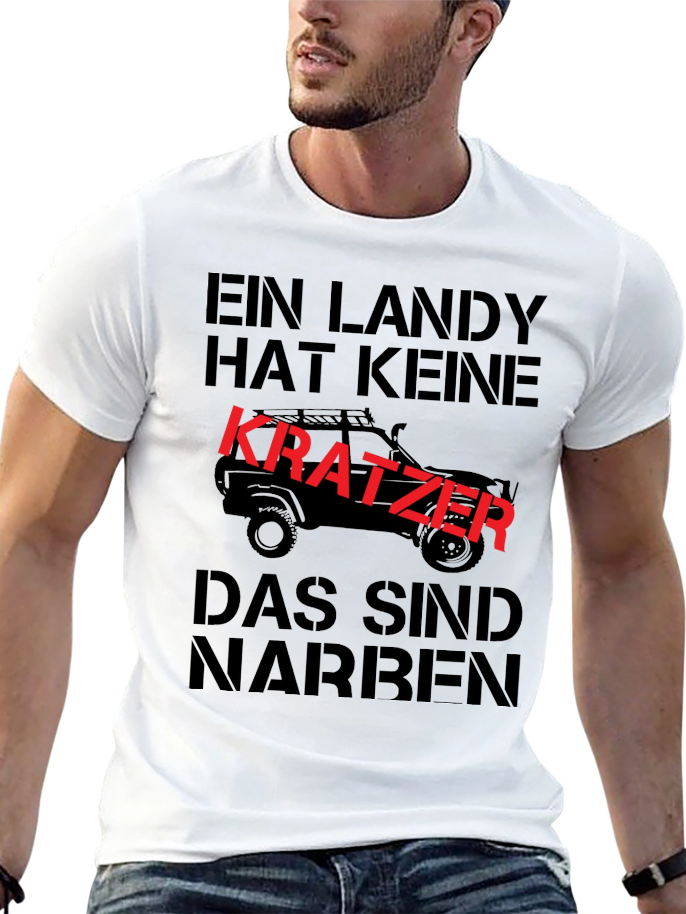 Land Rover T-Shirt - Keine Kratzer