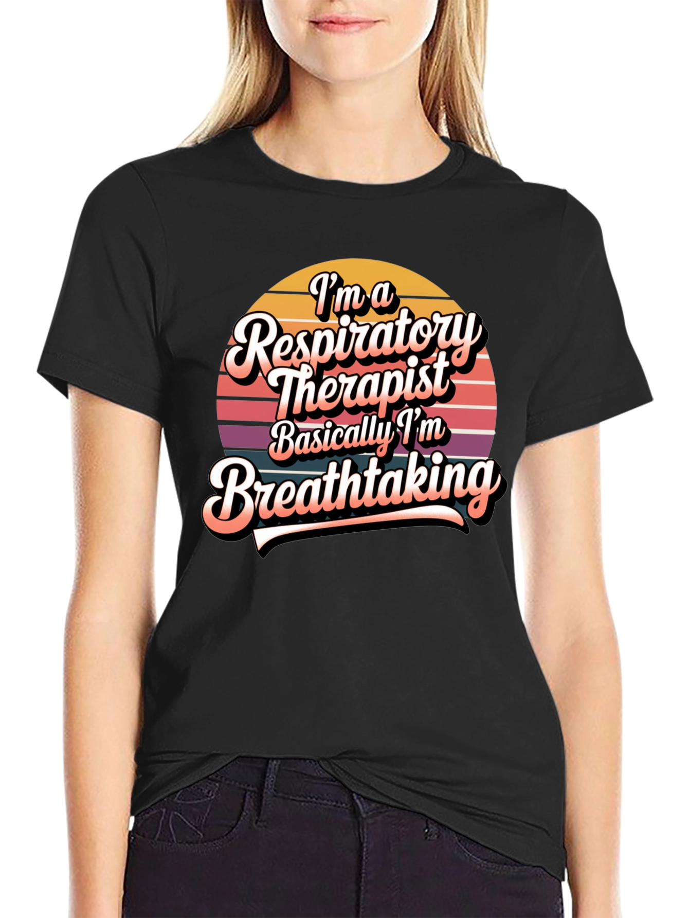 Respiratory Therapist Breathtaking Graphic Tee