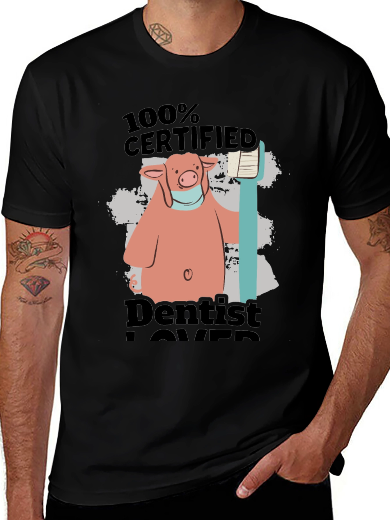 Dentist Lover T-Shirt - Certified Pig Design