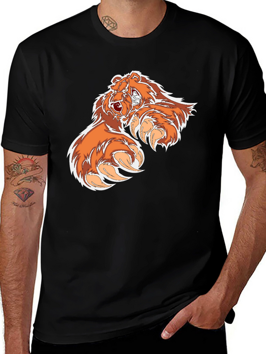 Bear Claw Graphic Tee - Black