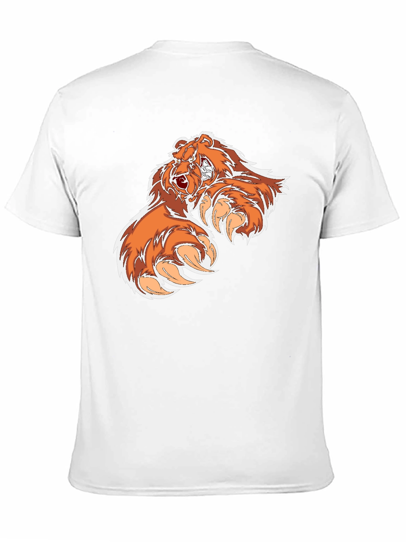 Bear Claw Graphic Tee - Black