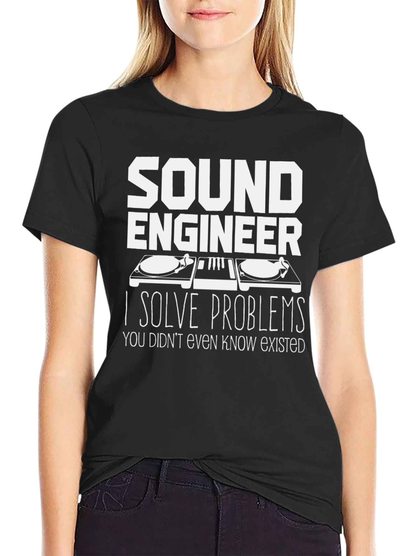Sound Engineer T-Shirt: Problem Solver Tee