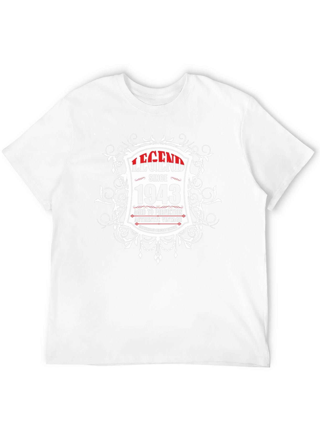 Legend Since 1943 T-Shirt - Aged to Perfection!