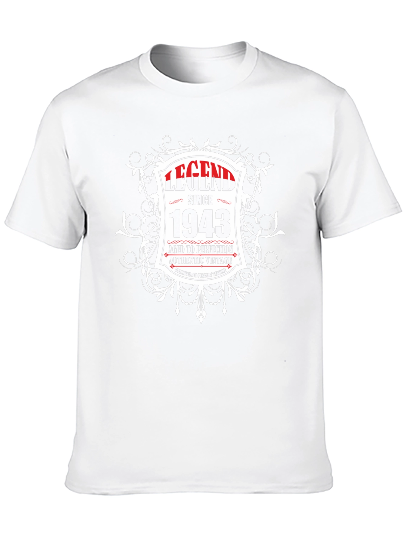 Legend Since 1943 T-Shirt - Aged to Perfection!
