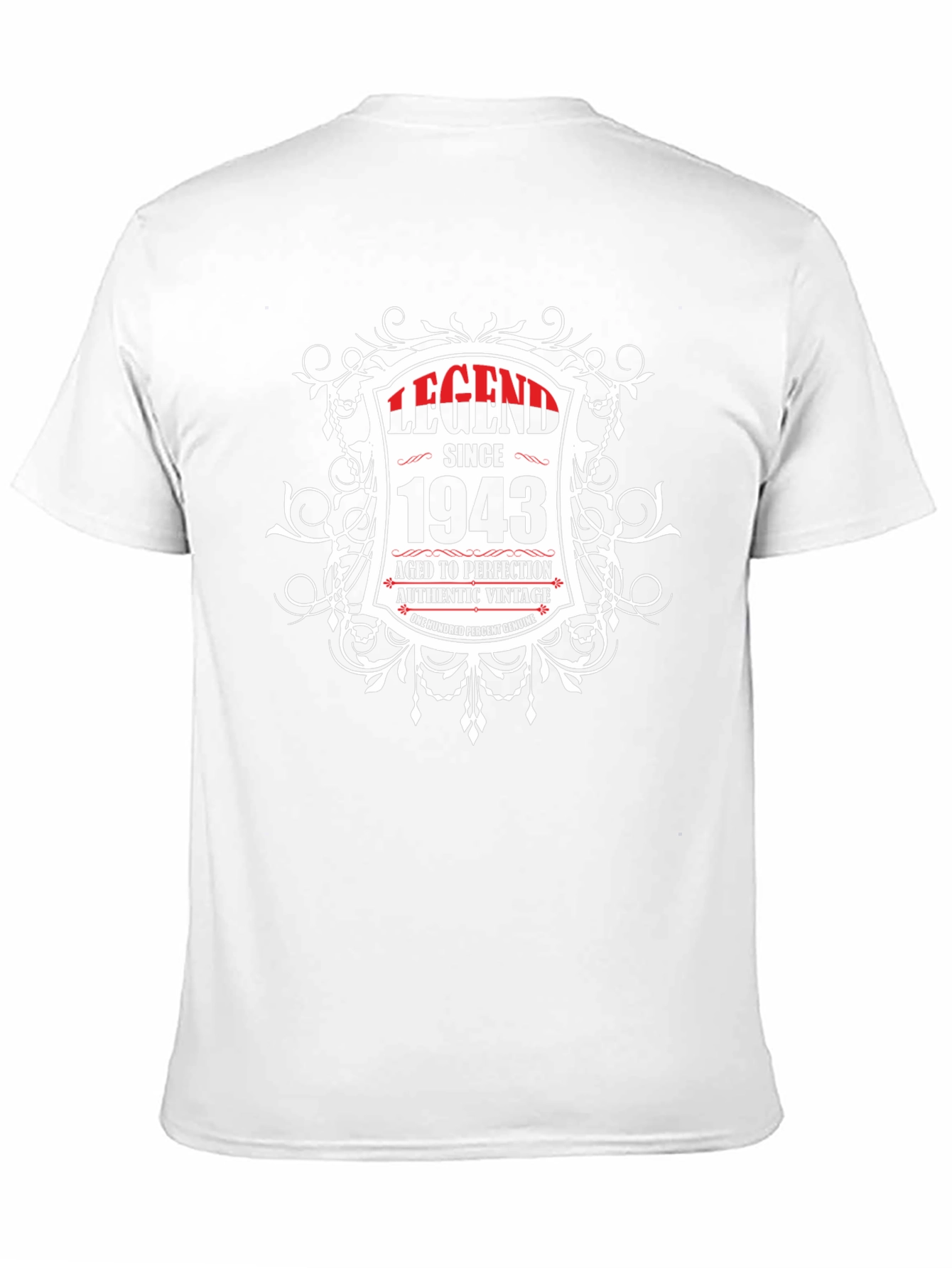 Legend Since 1943 T-Shirt - Aged to Perfection!