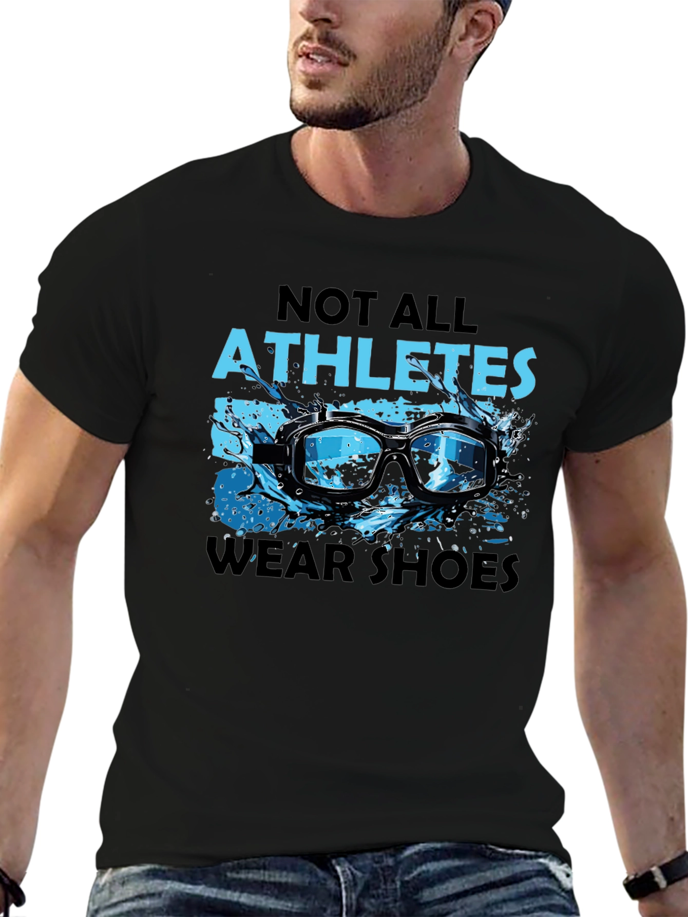 Athlete Swim T-Shirt - Not All Wear Shoes