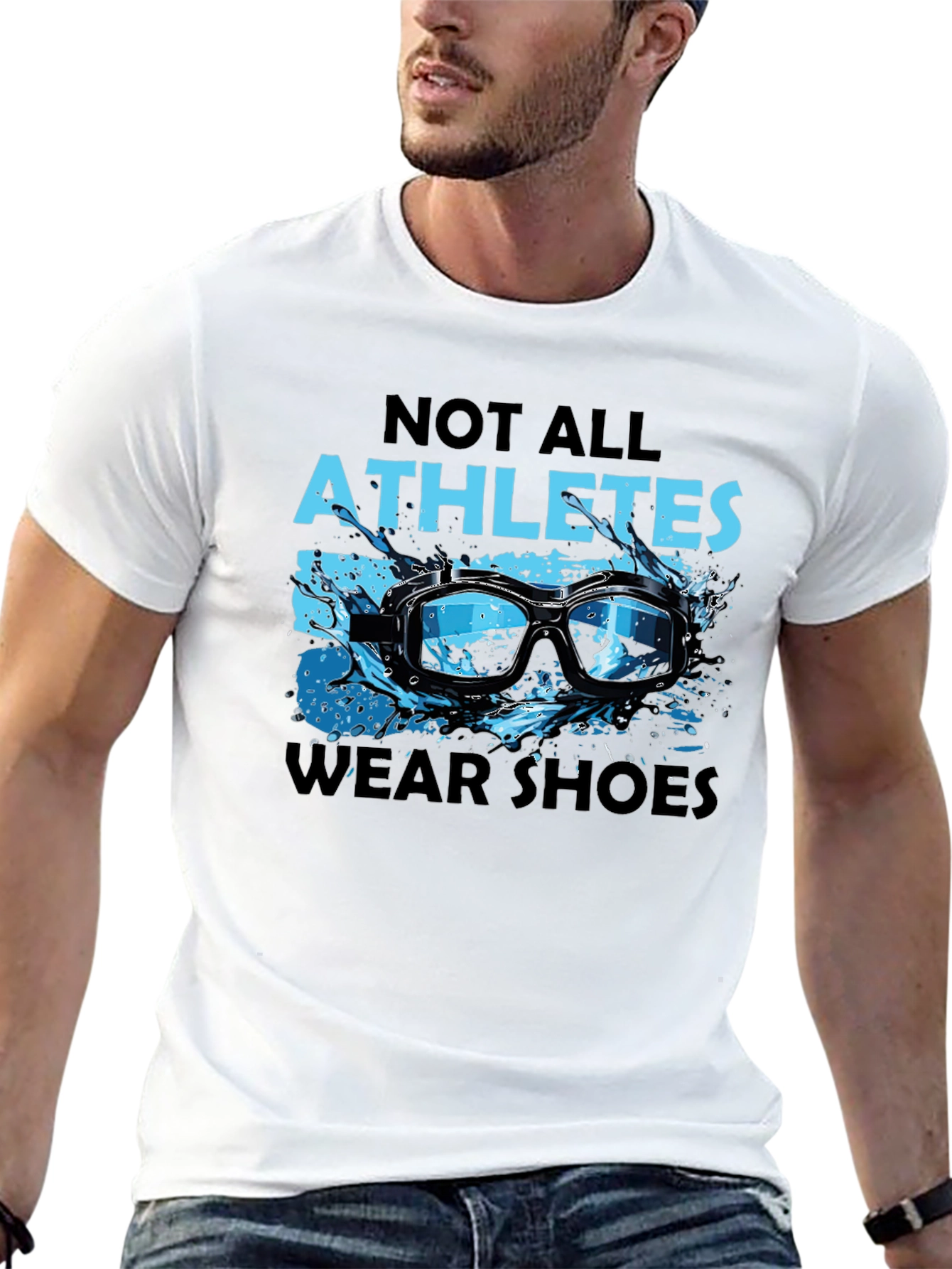 Athlete Swim T-Shirt - Not All Wear Shoes