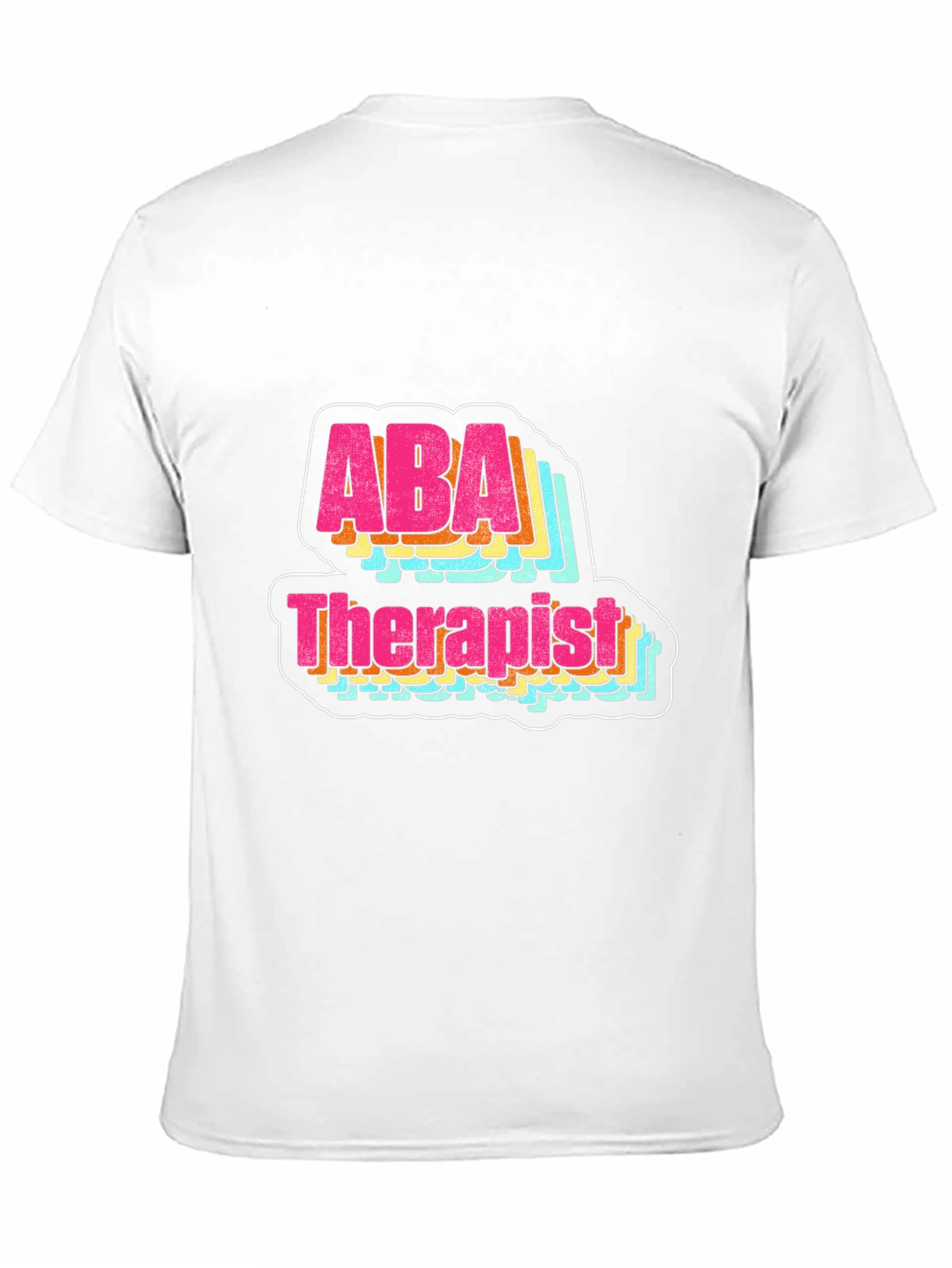ABA Therapist Graphic Tee - Retro Style