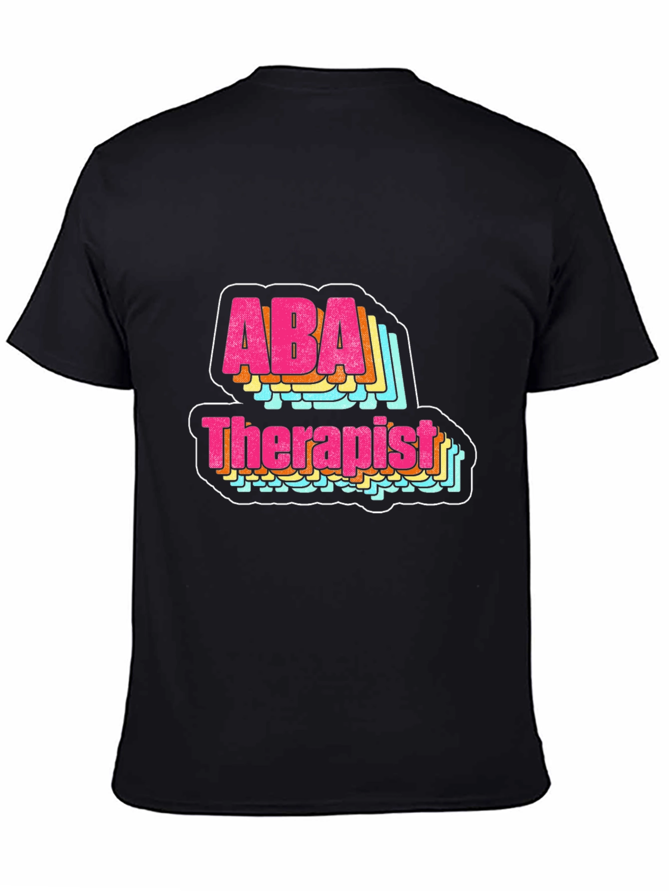 ABA Therapist Graphic Tee - Retro Style
