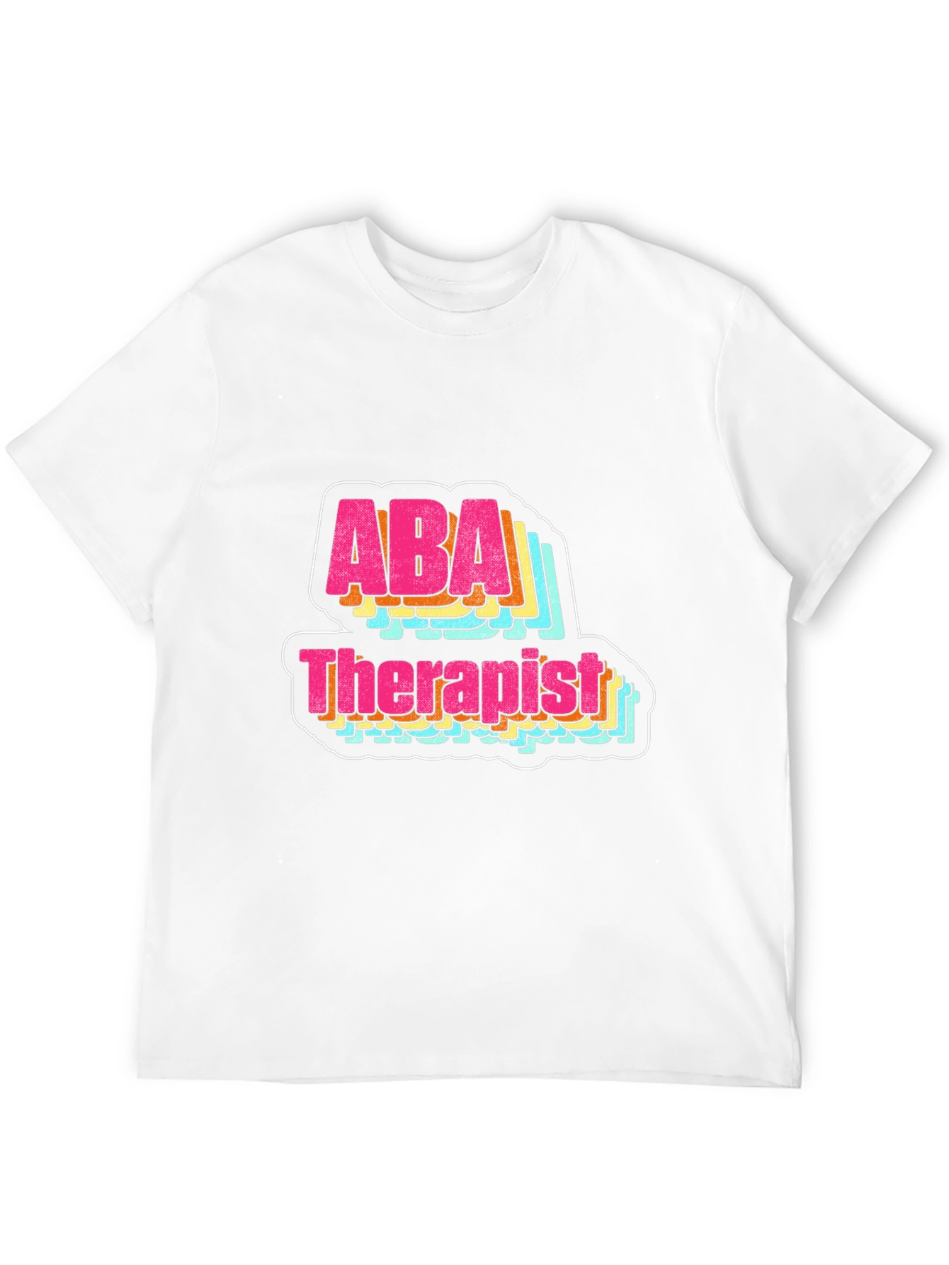 ABA Therapist Graphic Tee - Retro Style