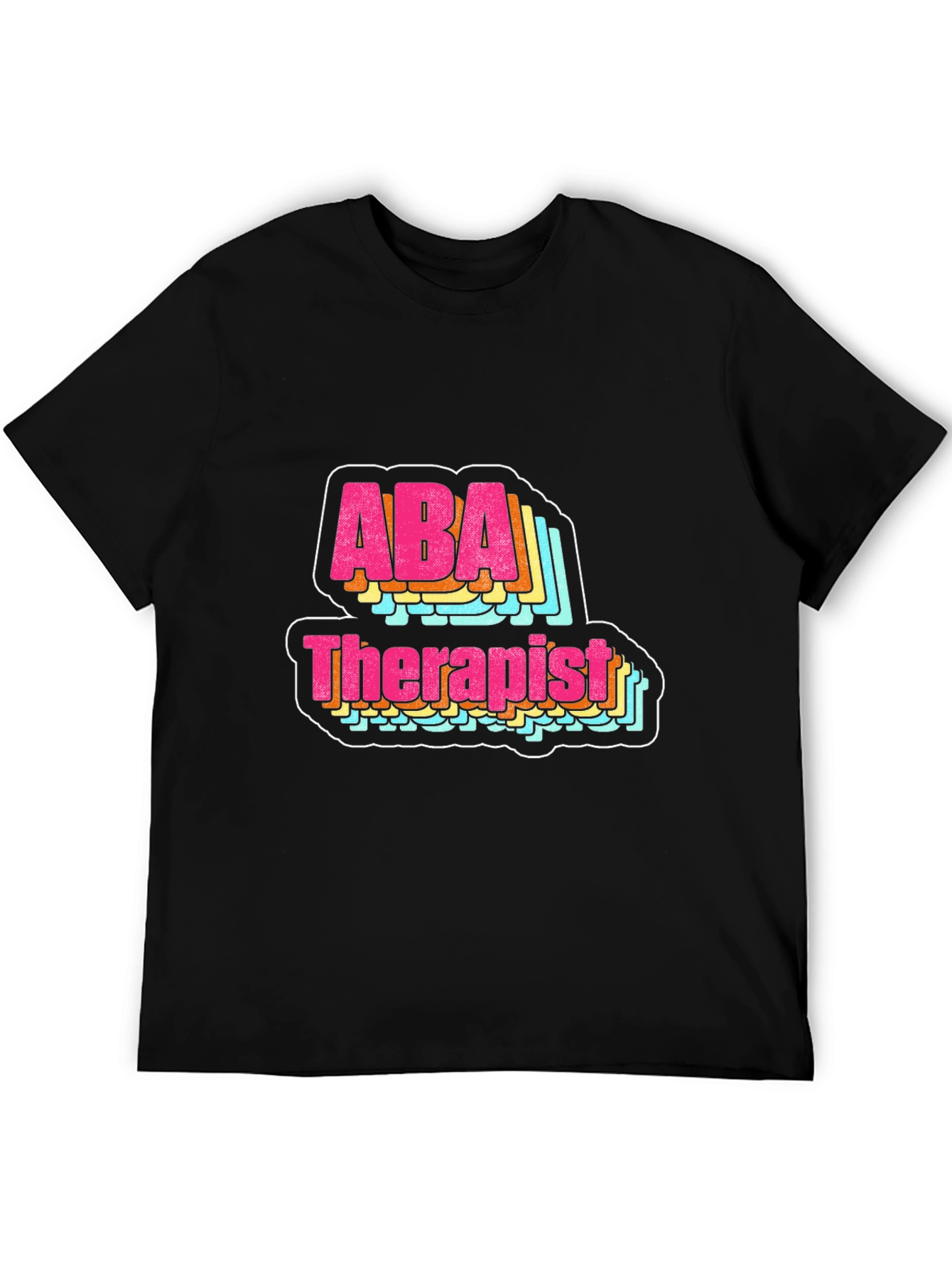 ABA Therapist Graphic Tee - Retro Style