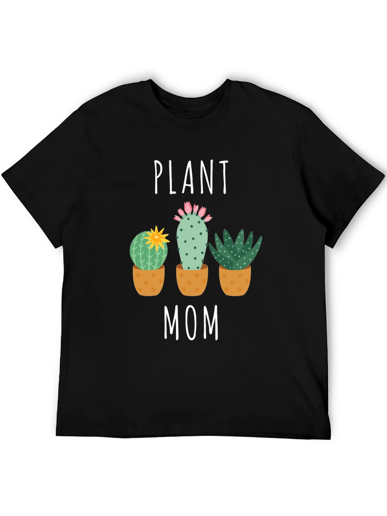 Plant Mom Graphic Tee - Cactus Lover T-Shirt