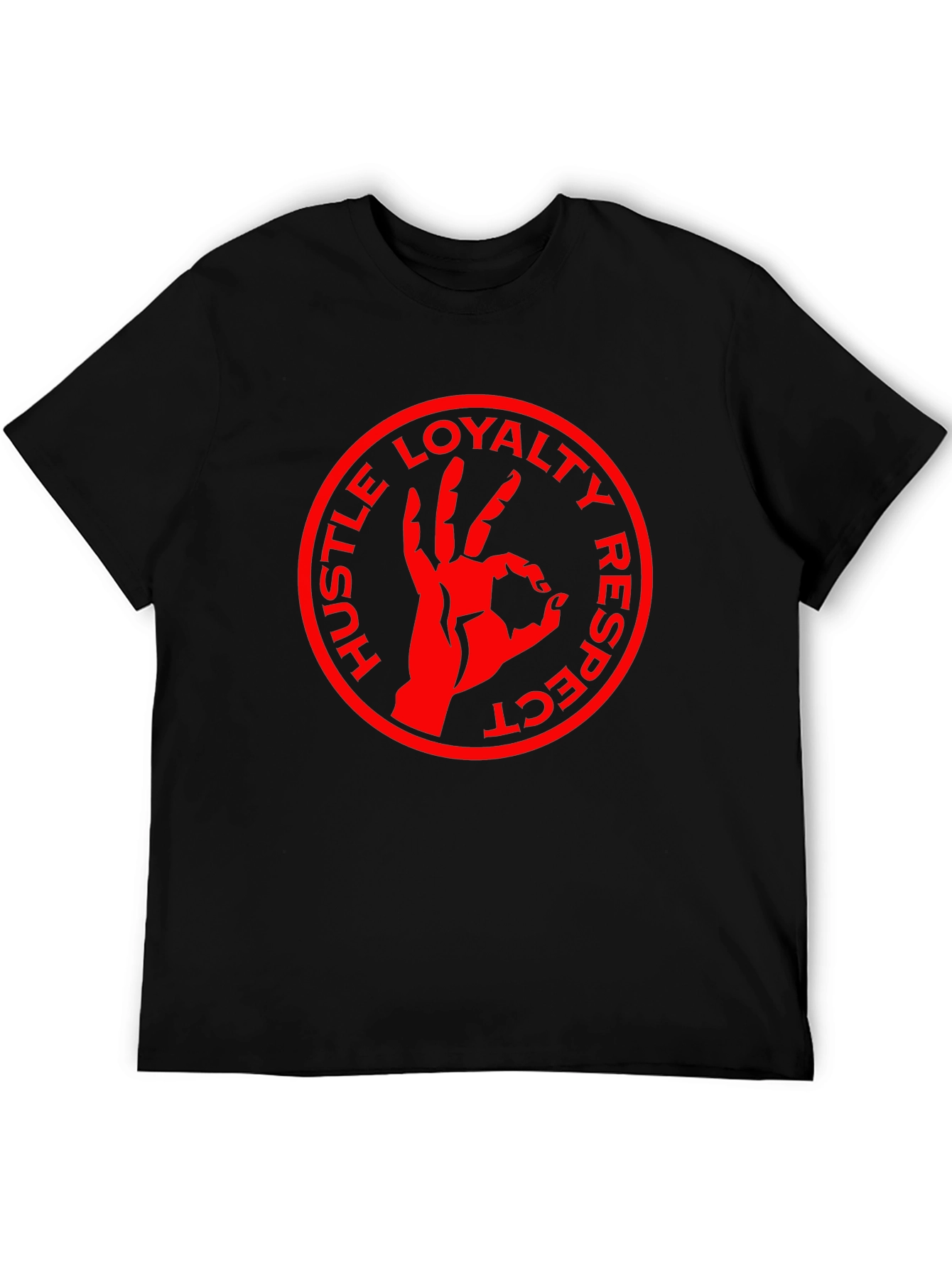 Hustle Loyalty Respect T-Shirt - Black